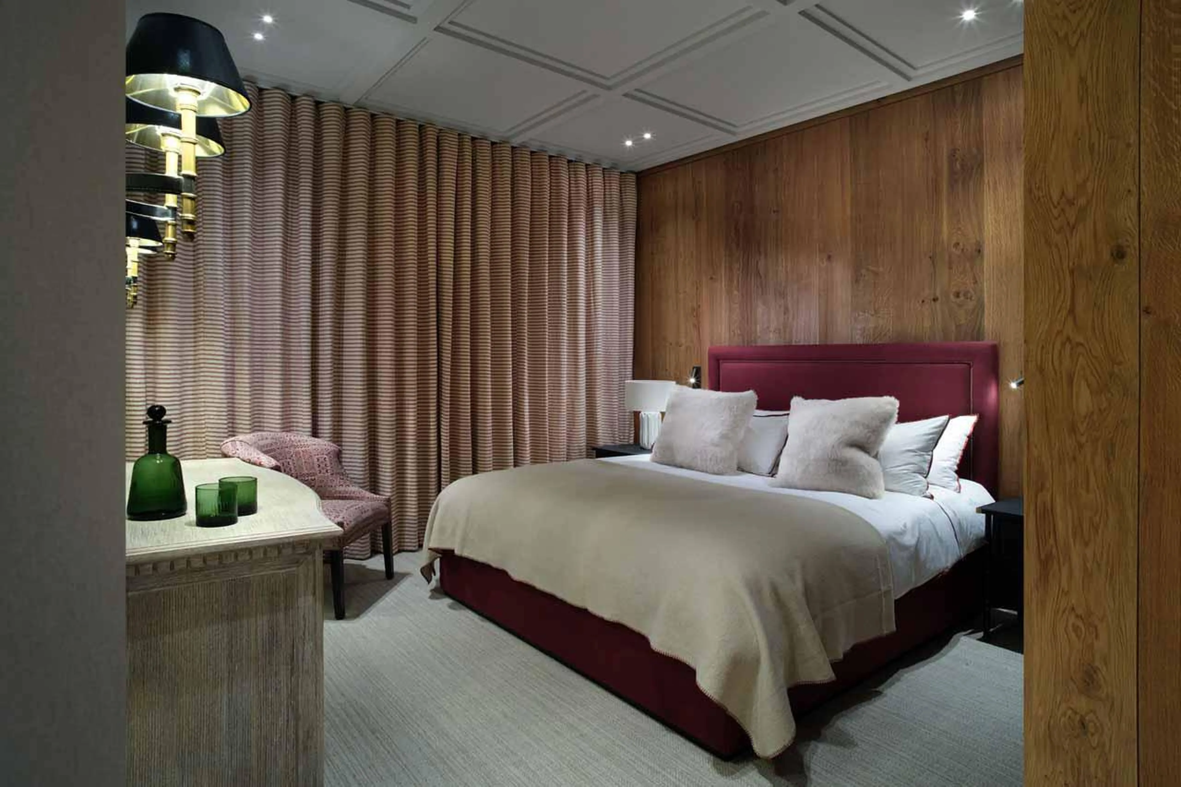 Bedroom two at Etoile du Nord West in Val d'Isere