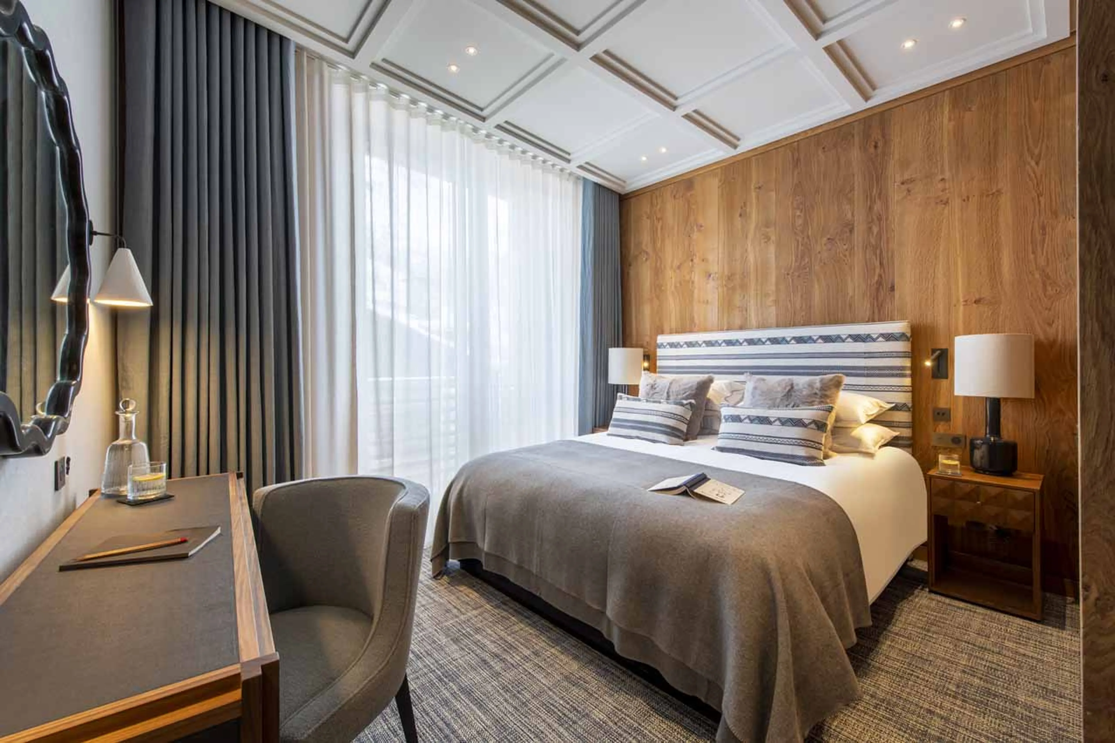 Bedroom five at Chalet Etoile du Nord - West Wing in Val d'Isere