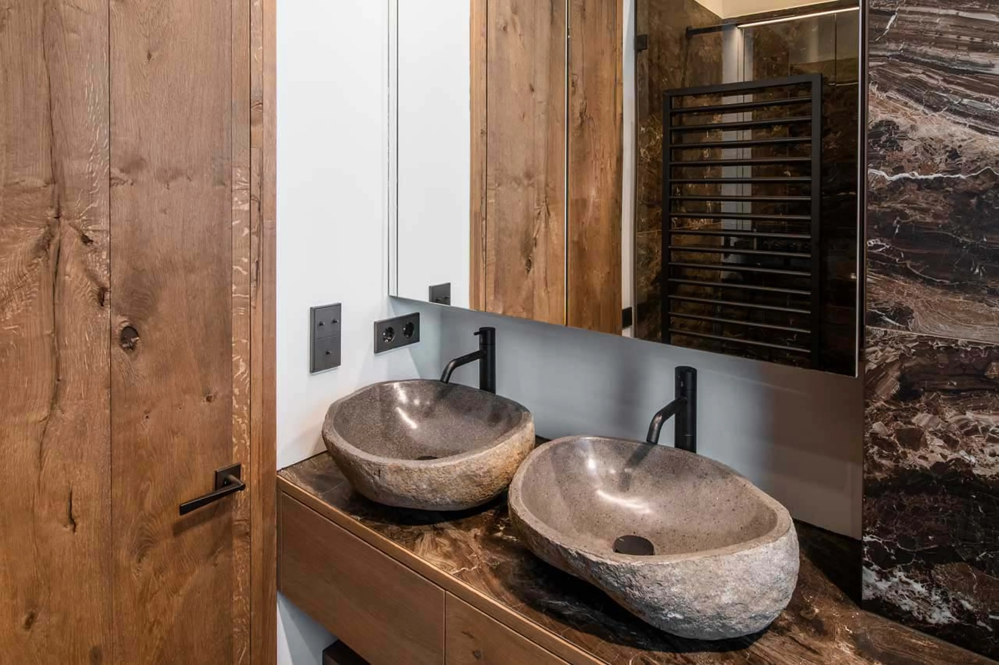 Bathroom one at Fabiola Penthouse in St Anton