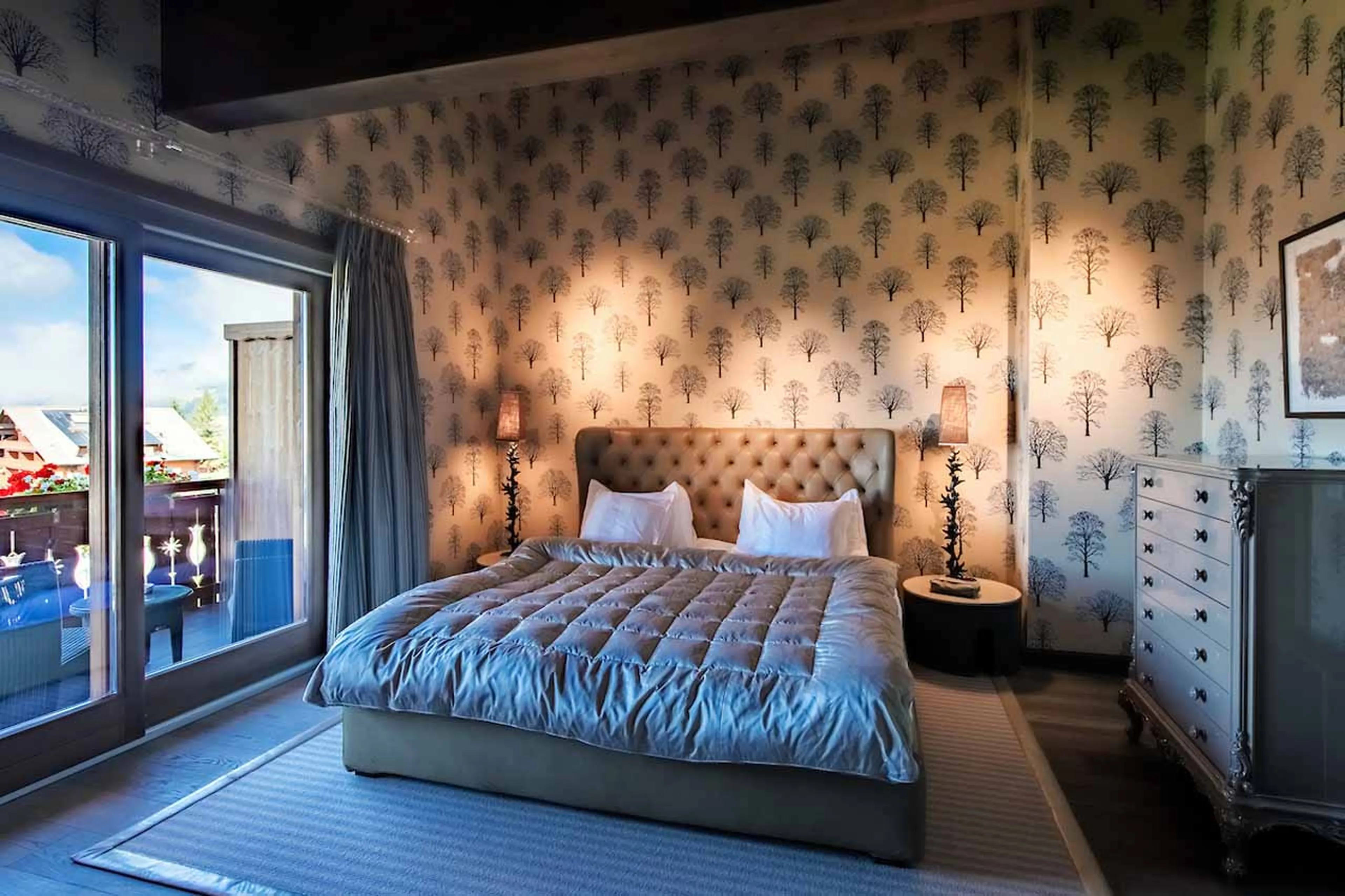 Bedroom two at Royalp Family Duplex Residence in Villars-sur-Ollon