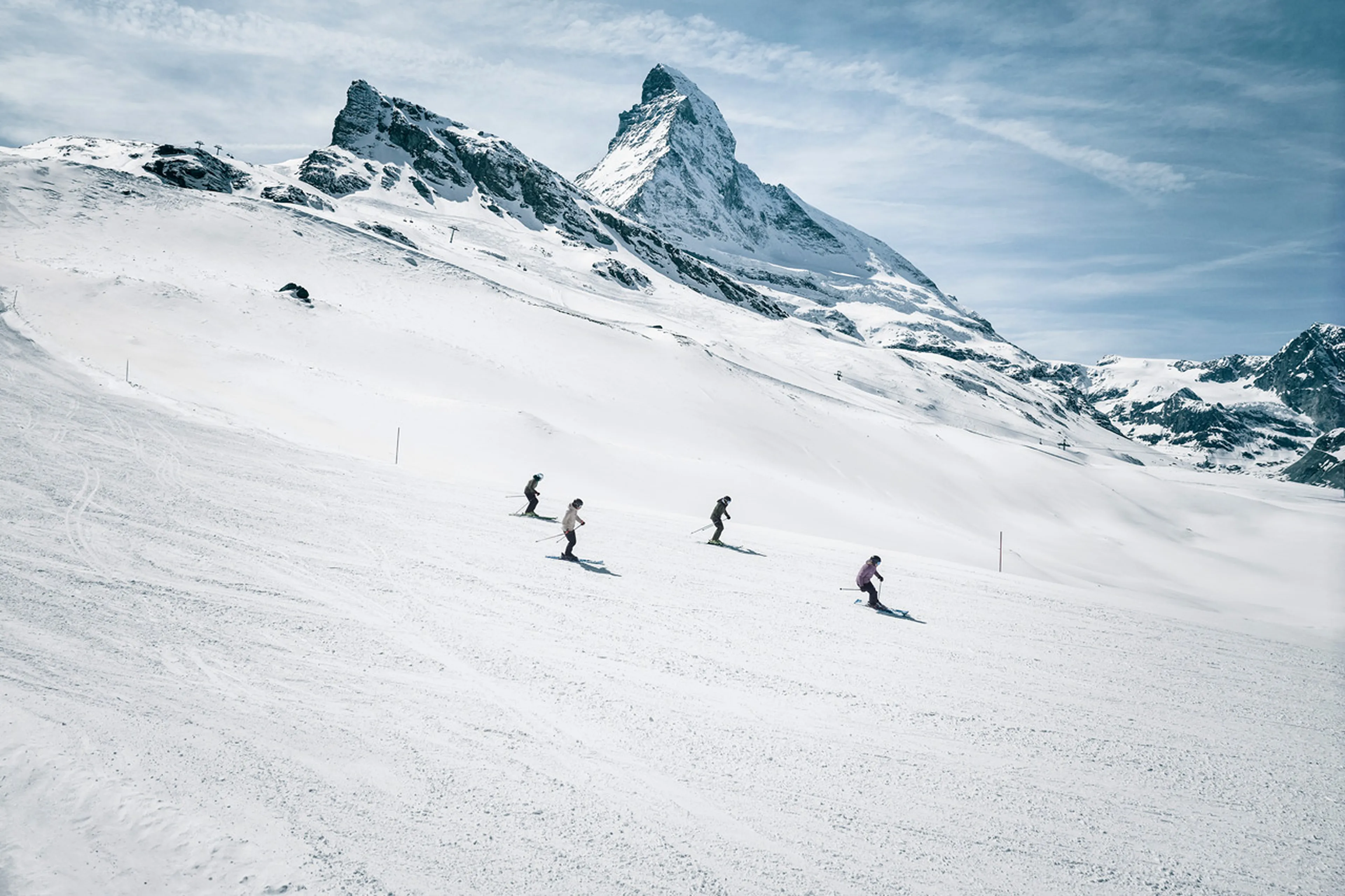 February skiing