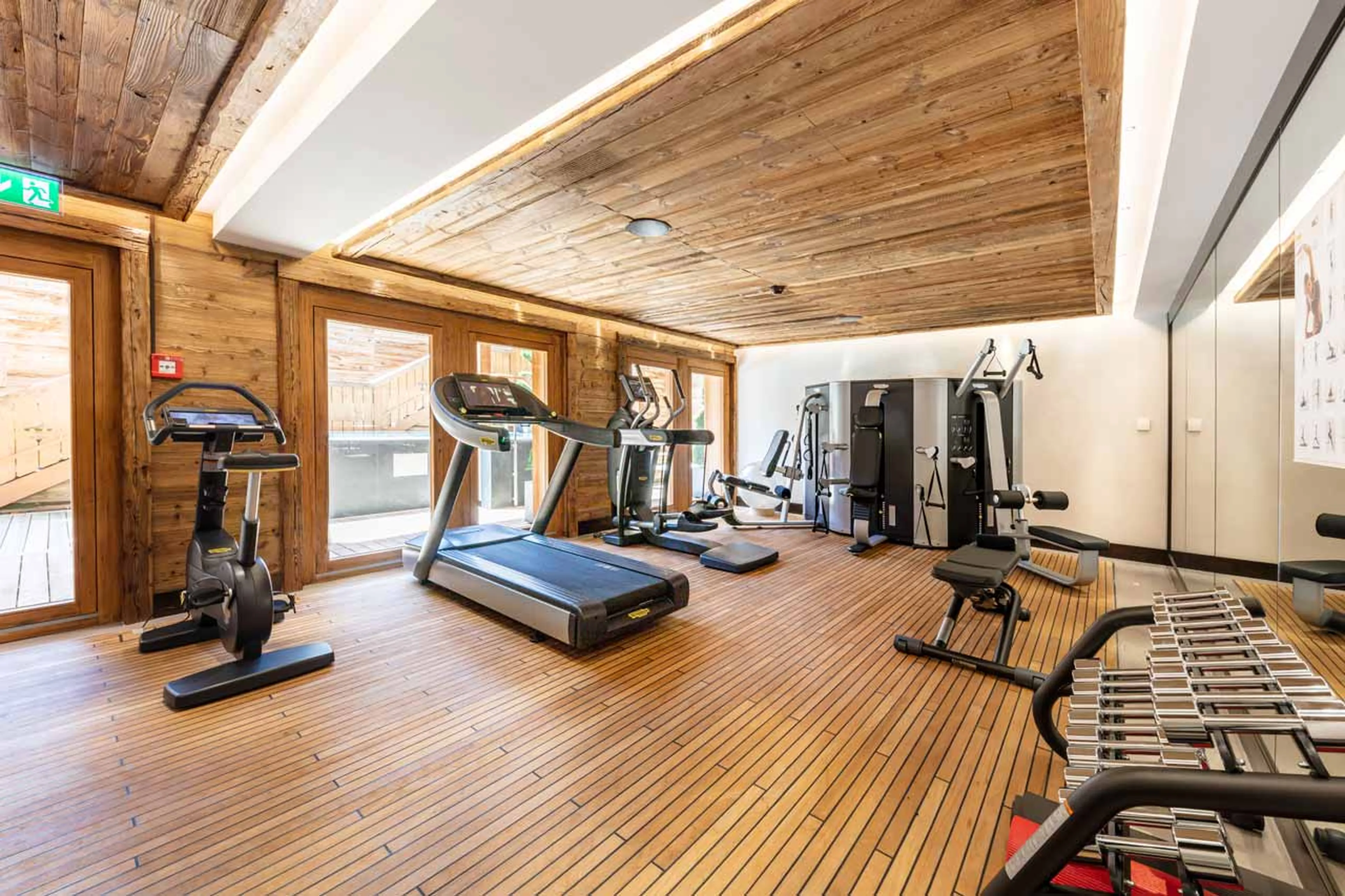 Fitness at Ultima Gstaad 4BR Residence in Gstaad