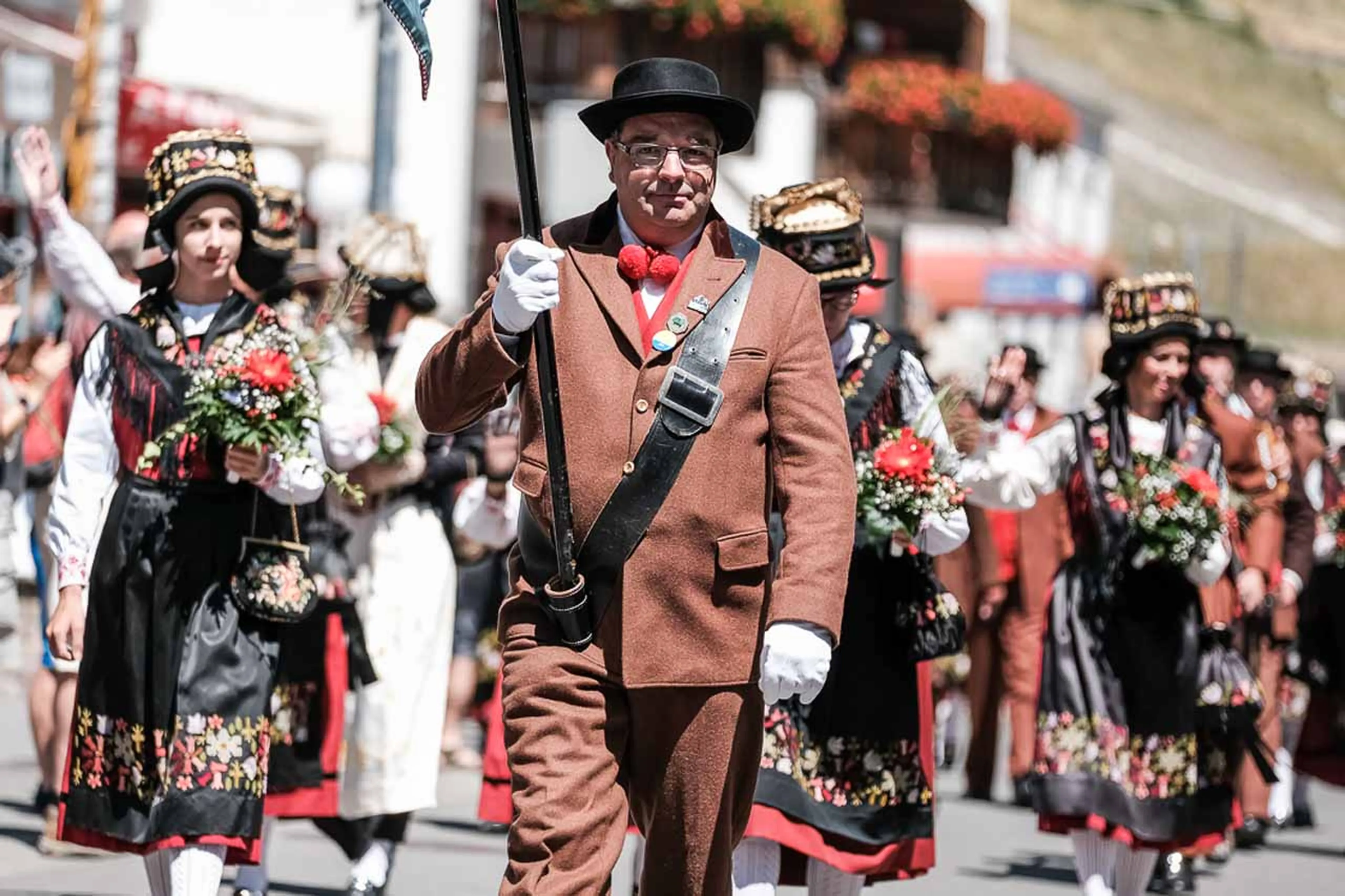 Folklore Festival in Zermatt in Summer