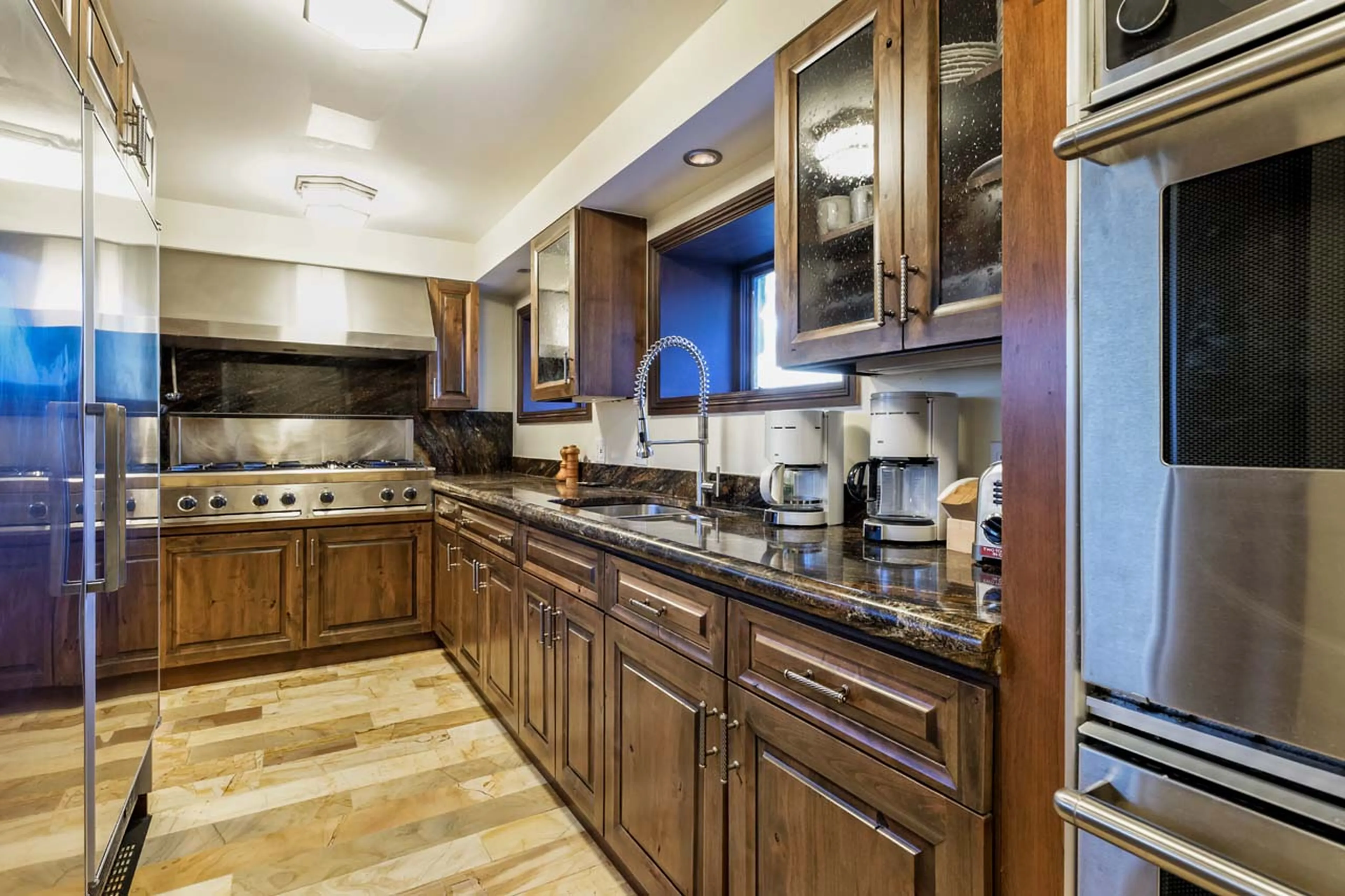 Kitchen at Four Peaks Estate in Aspen