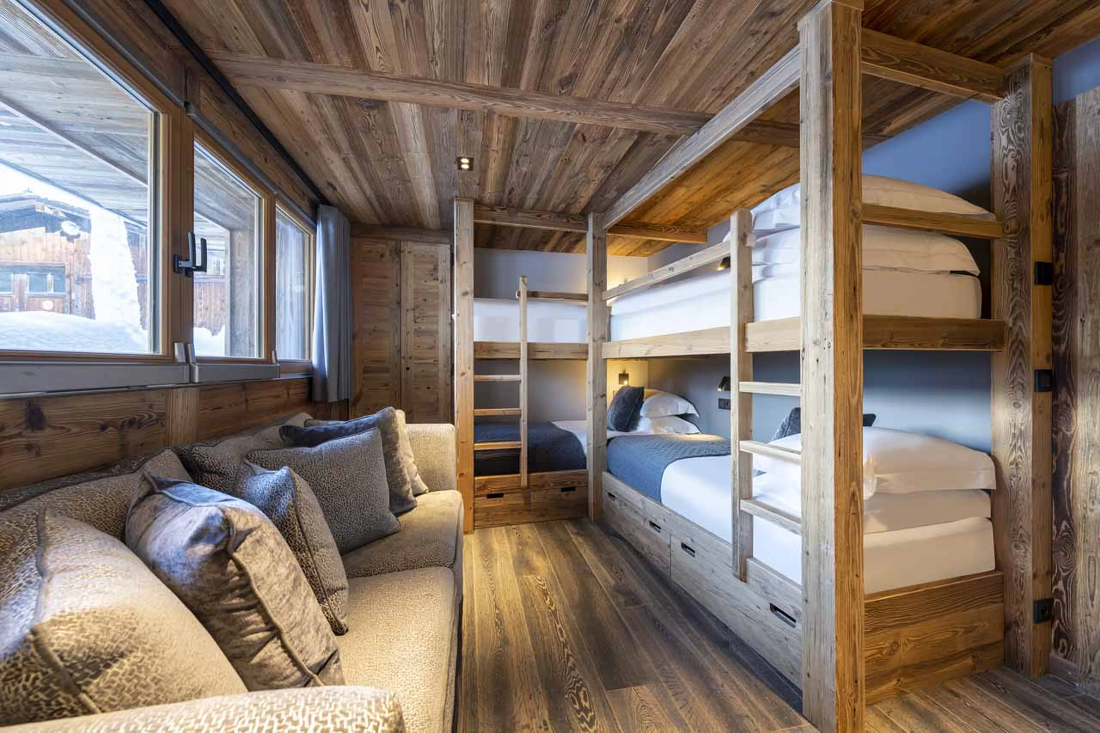 Bedroom nine at Grande Maison in Morzine