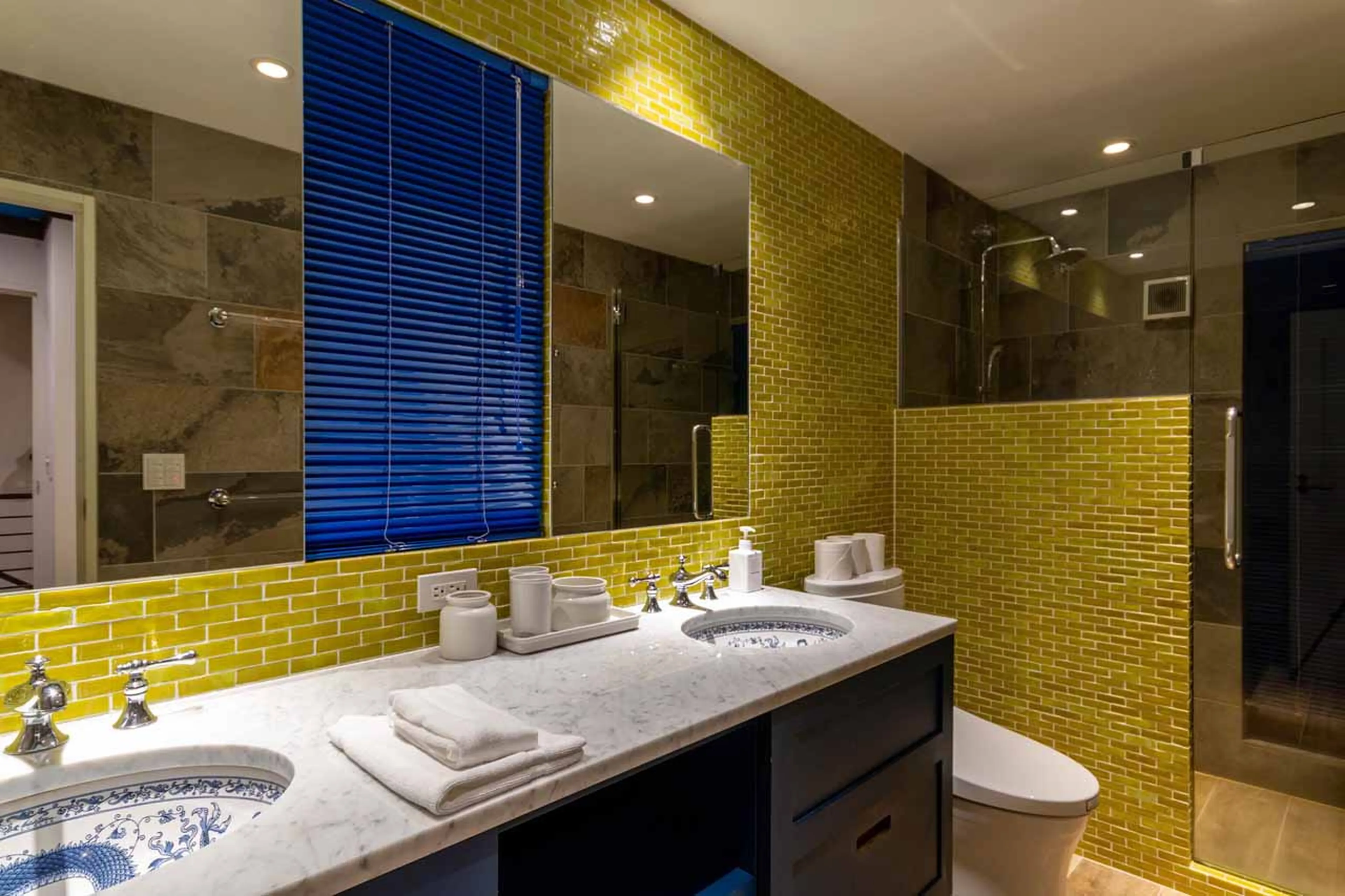 Bathroom one at Gustav's Hideaway in Niseko