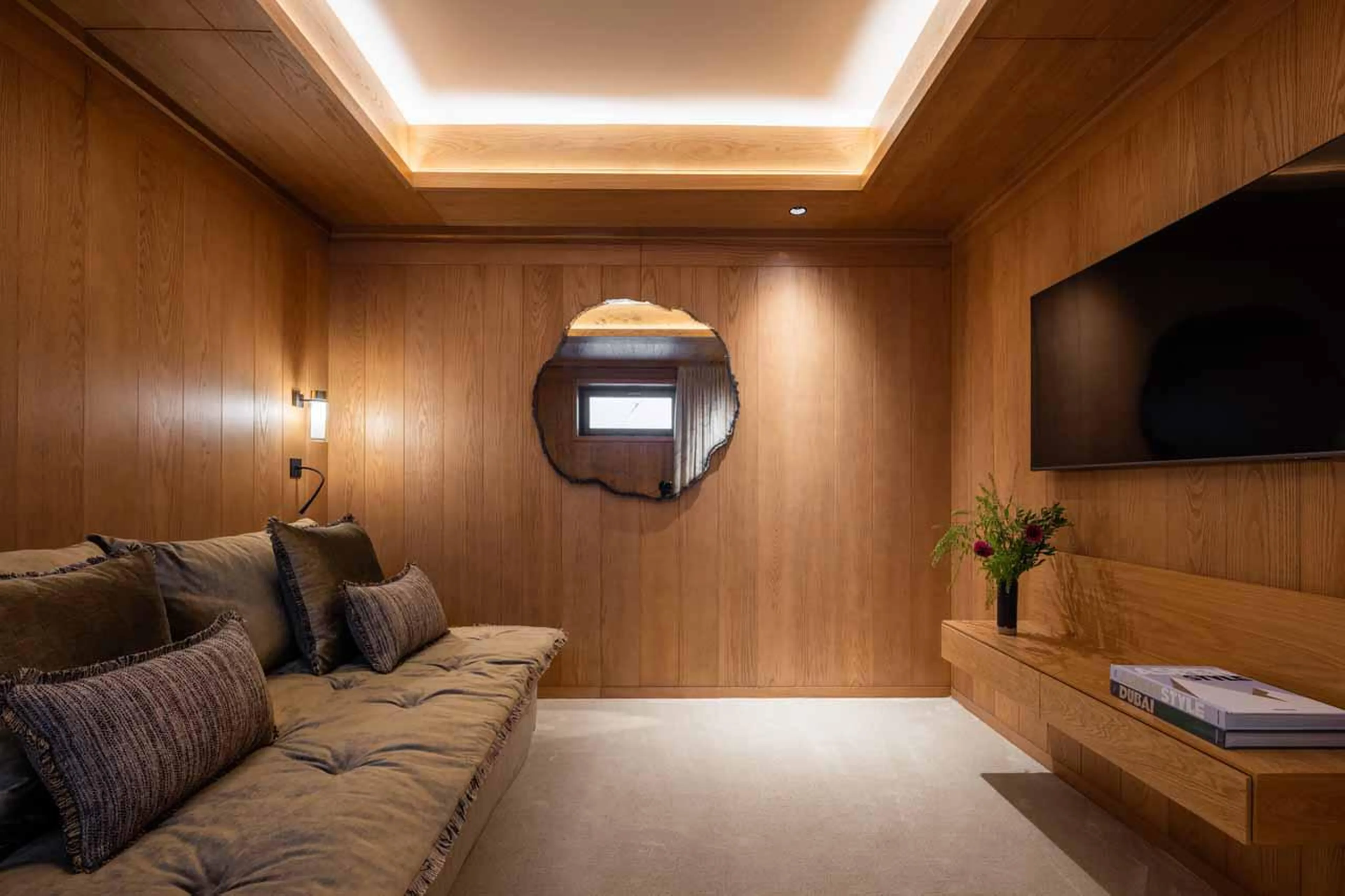 Cinema room in Sasha Apartment 3, Courchevel 1850