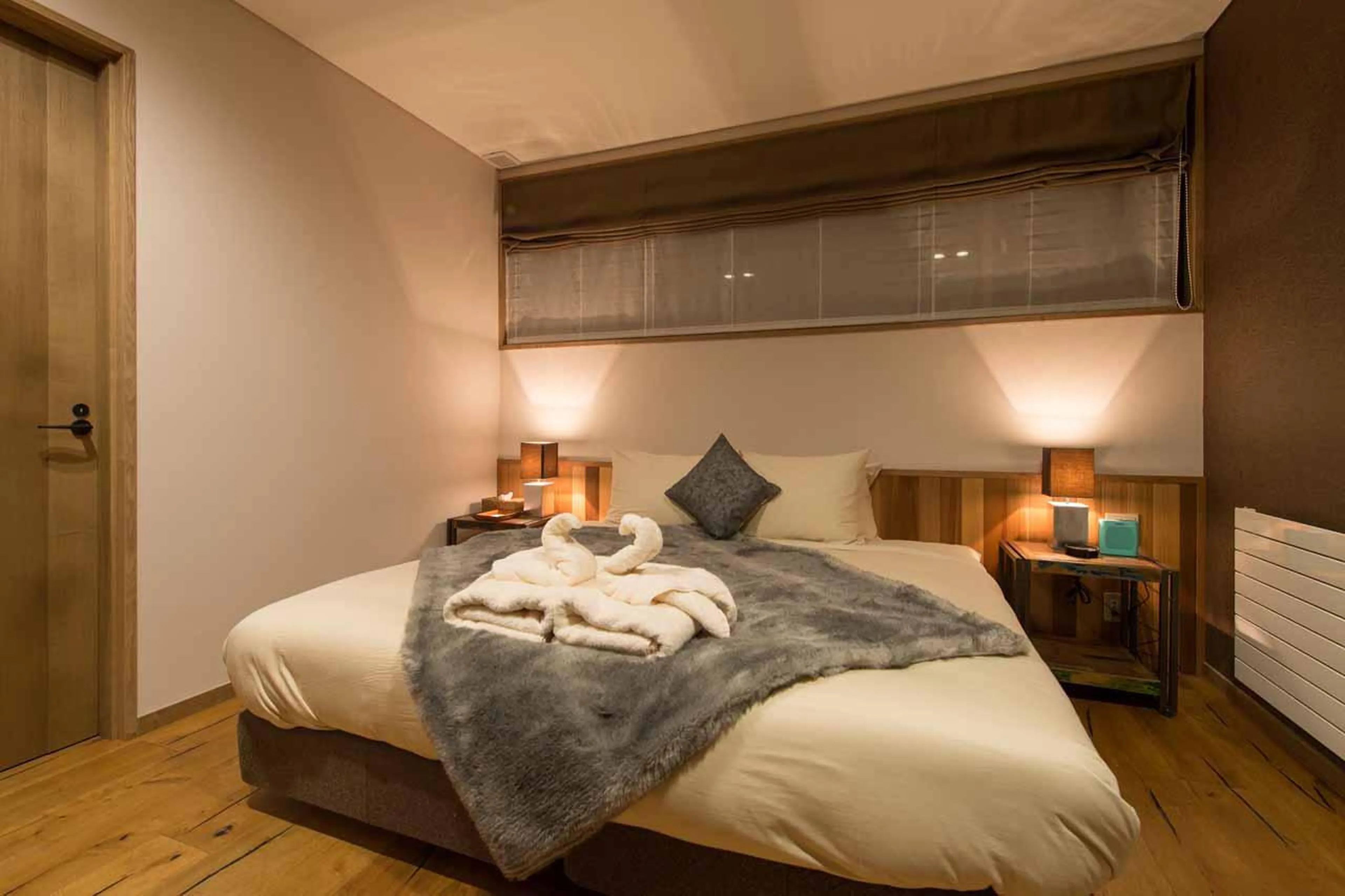 Double bedroom in Hakuchozan in Niseko