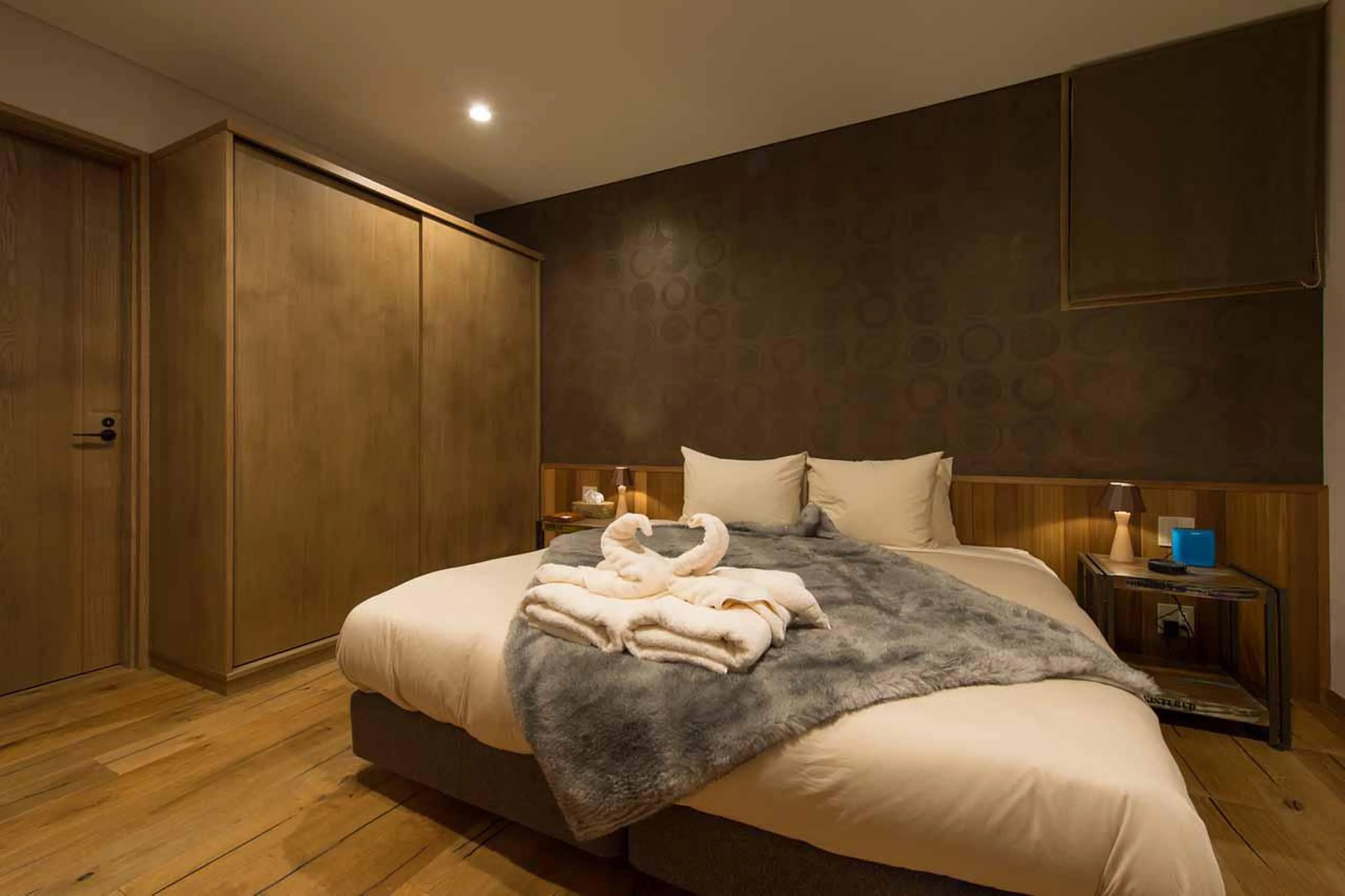 Double bedroom in Hakuchozan in Niseko