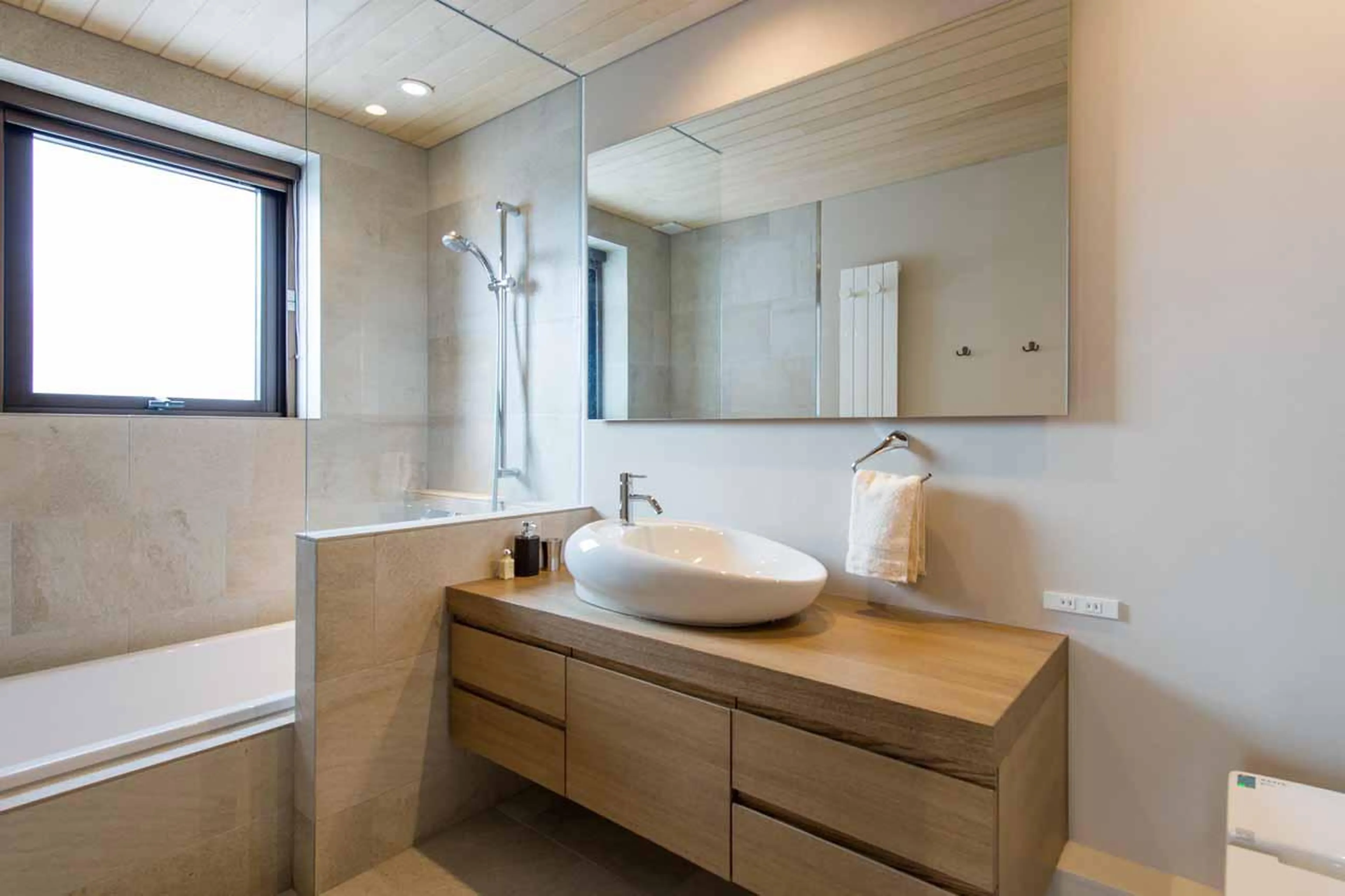 En-suite bathroom in Hakuchozan in Niseko