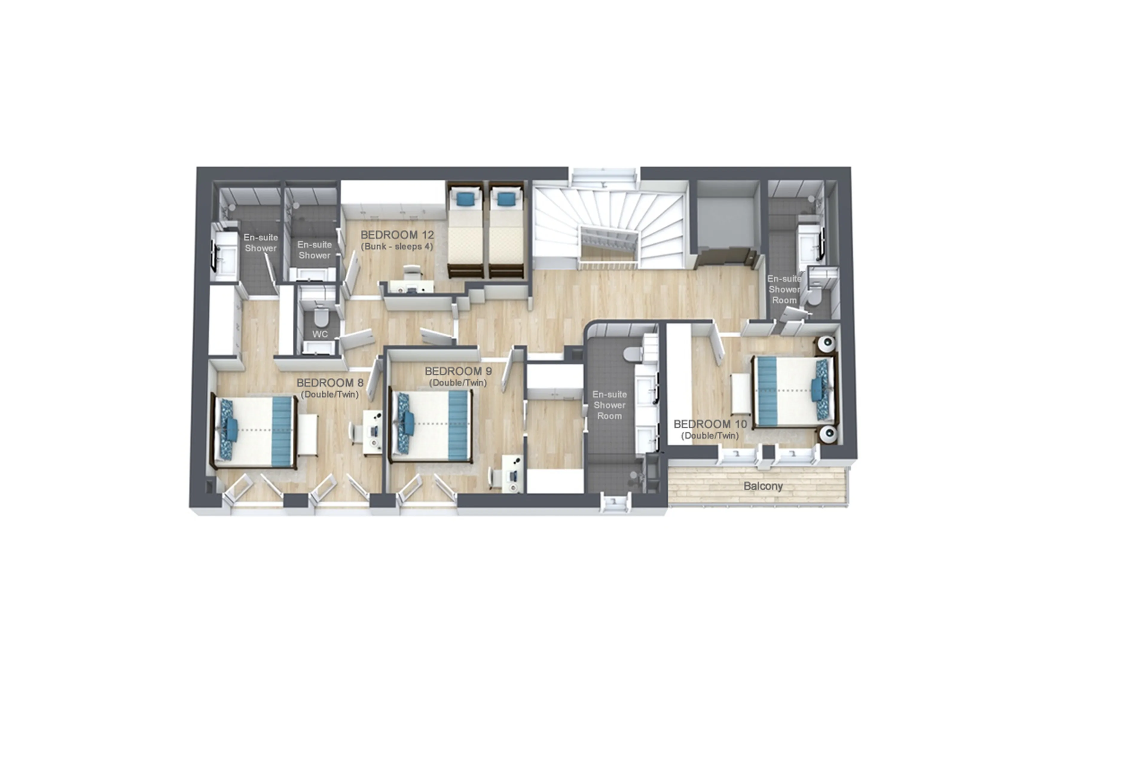 Level 1 floor plan of Chalet des Legendes part of Hameau Alpin in Val d'Isere
