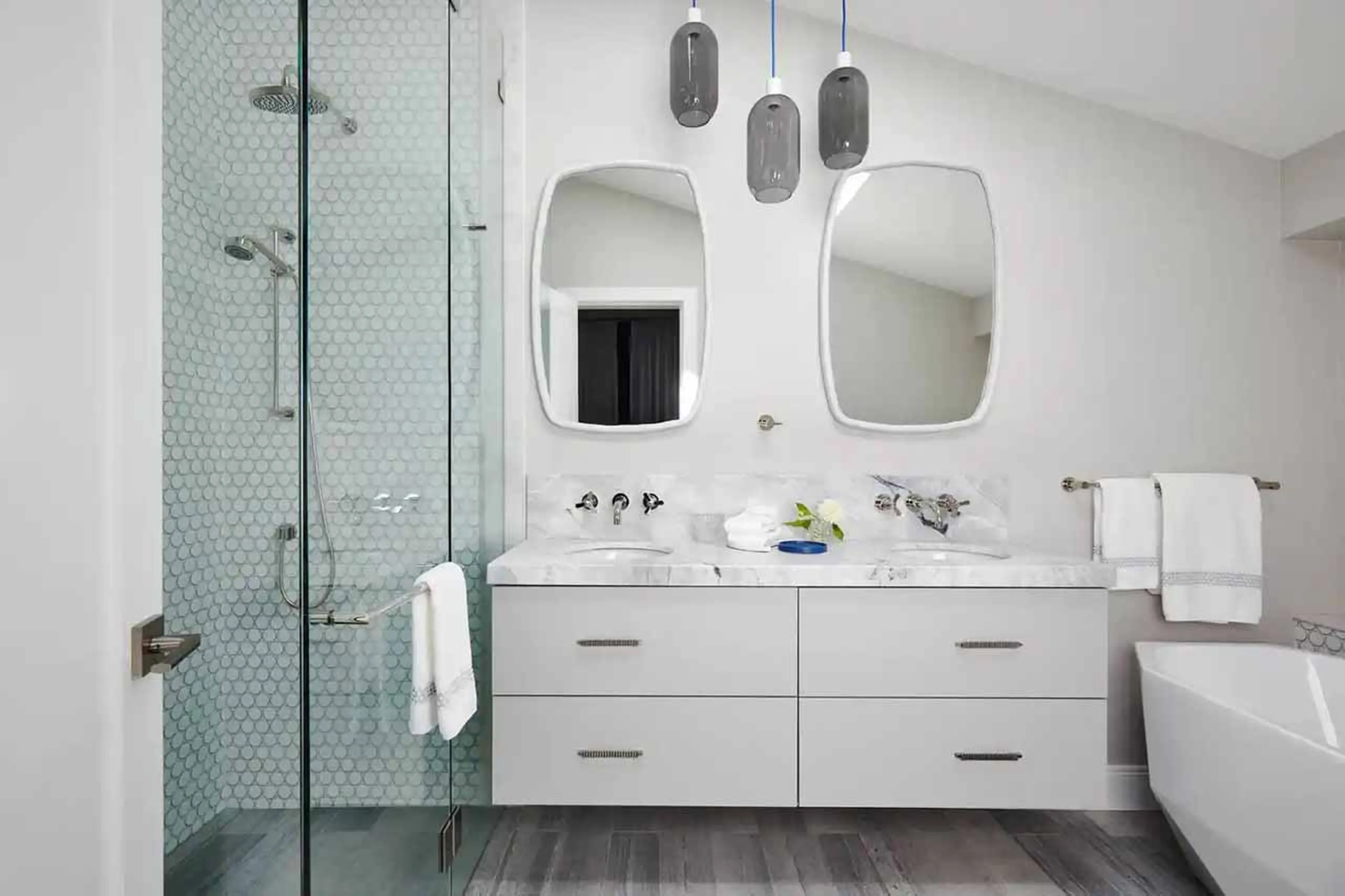 Bedroom 2 en-suite at Haus Heidi in Whistler