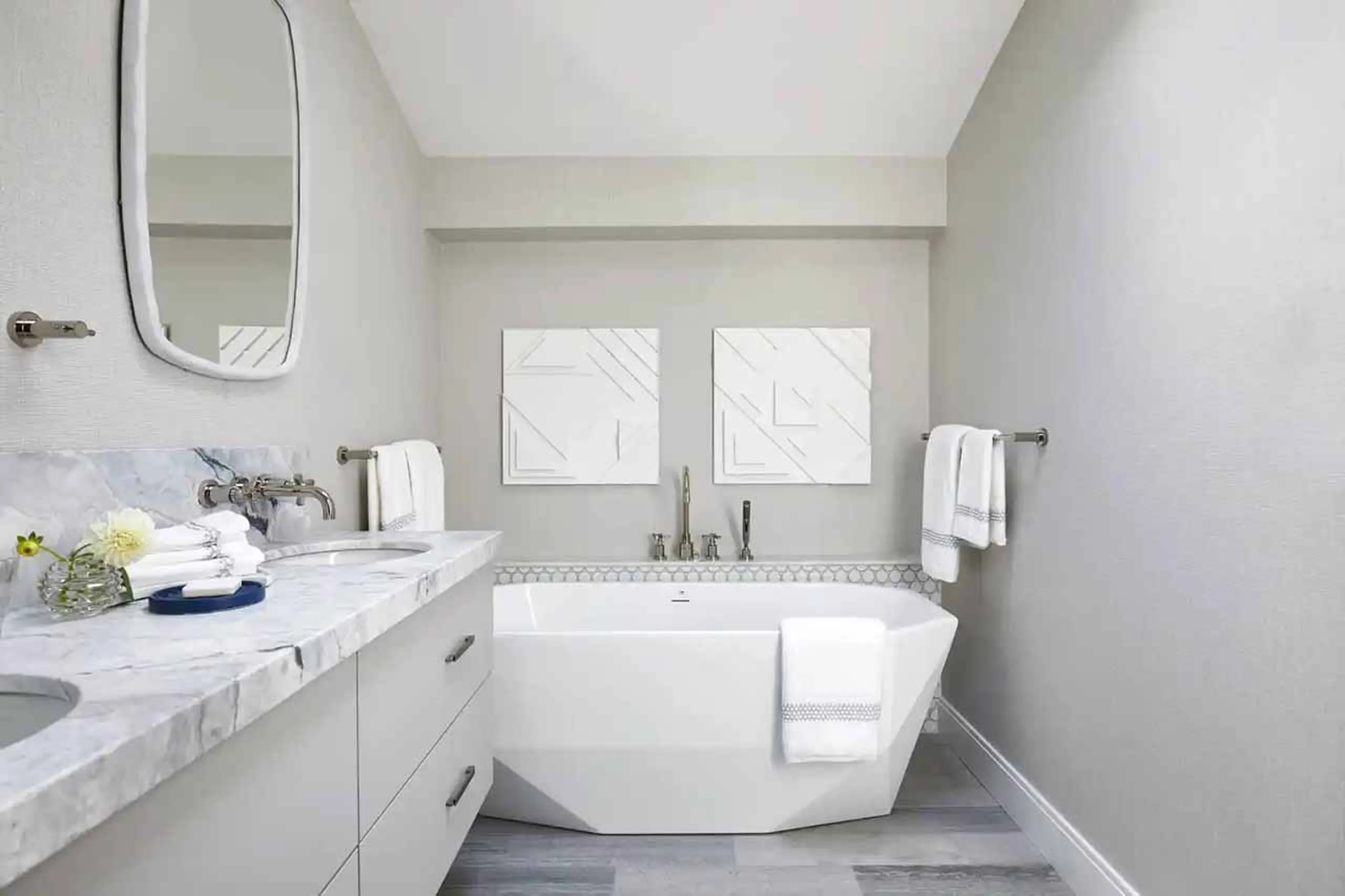 Bedroom 2 en-suite bath at Haus Heidi in Whistler