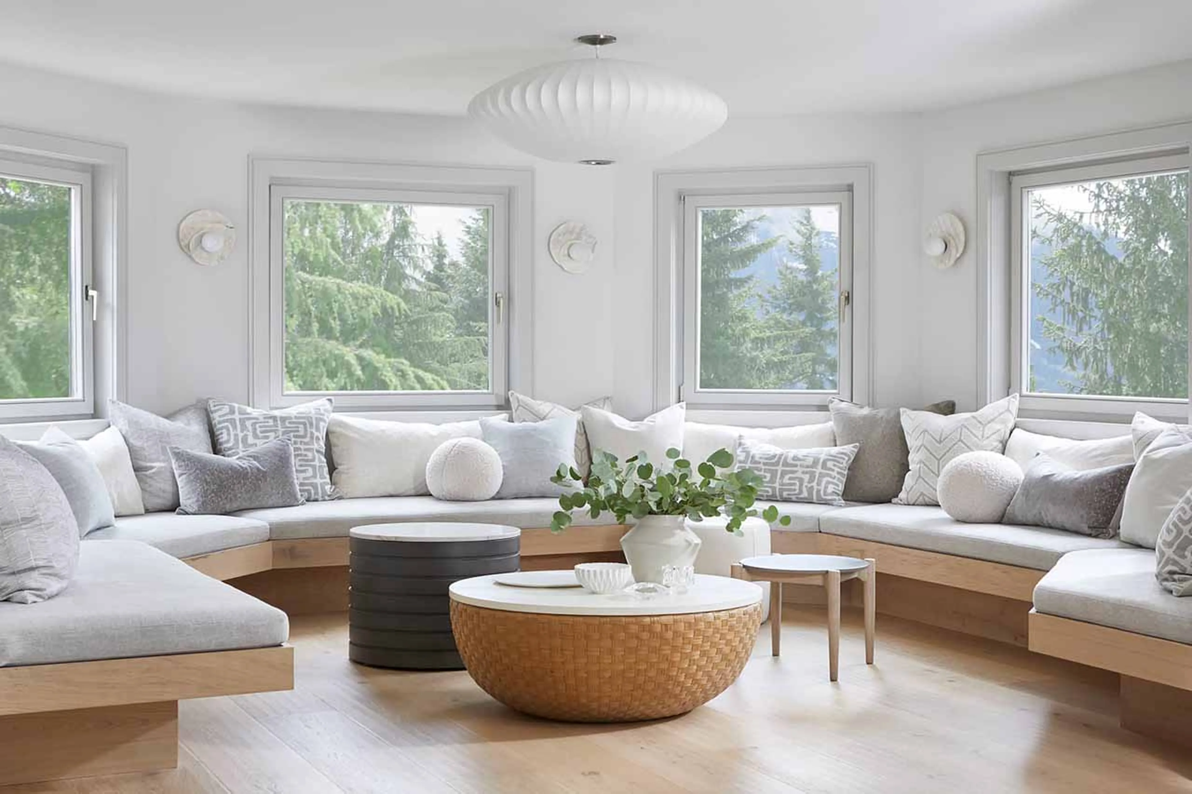 Living area at Haus Heidi in Whistler