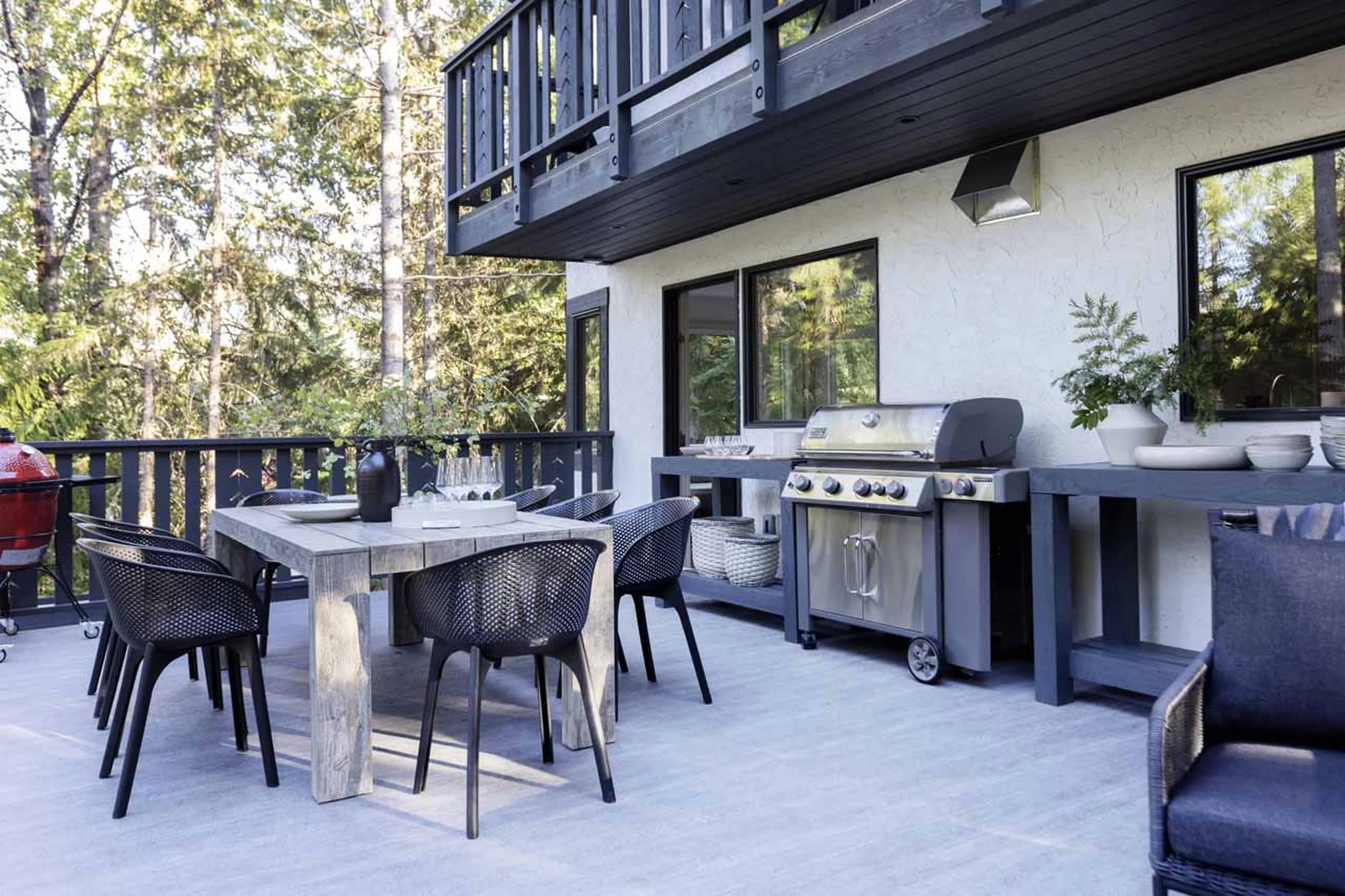 Terrace at Haus Heidi in Whistler