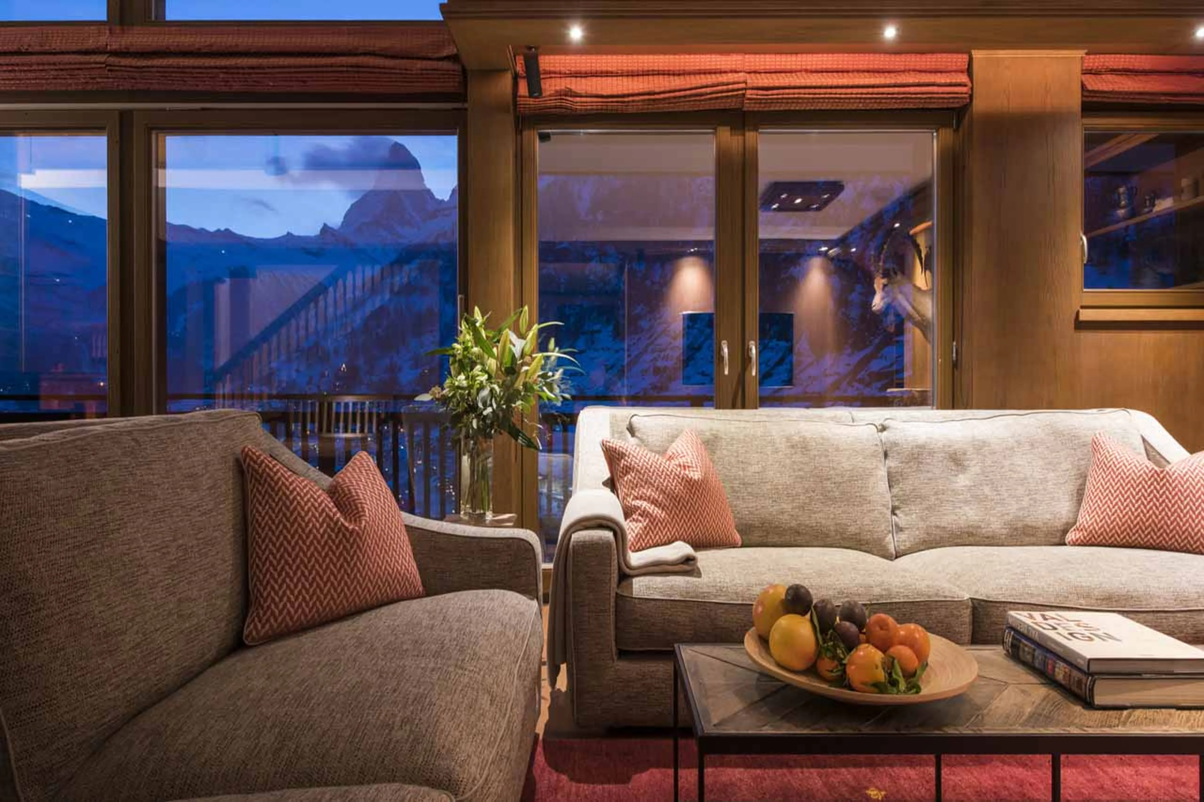 Matterhorn view from Haus Leytron in Zermatt