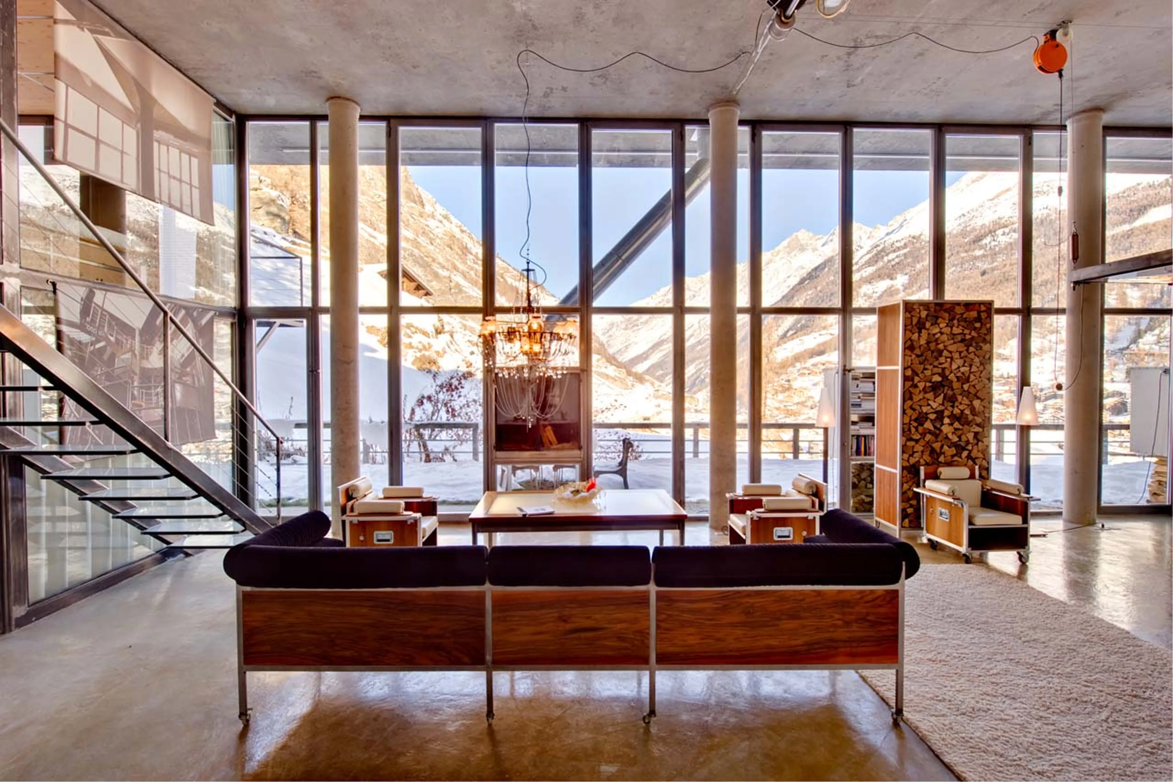 Amazing views from Heinz Julen Loft in Zermatt