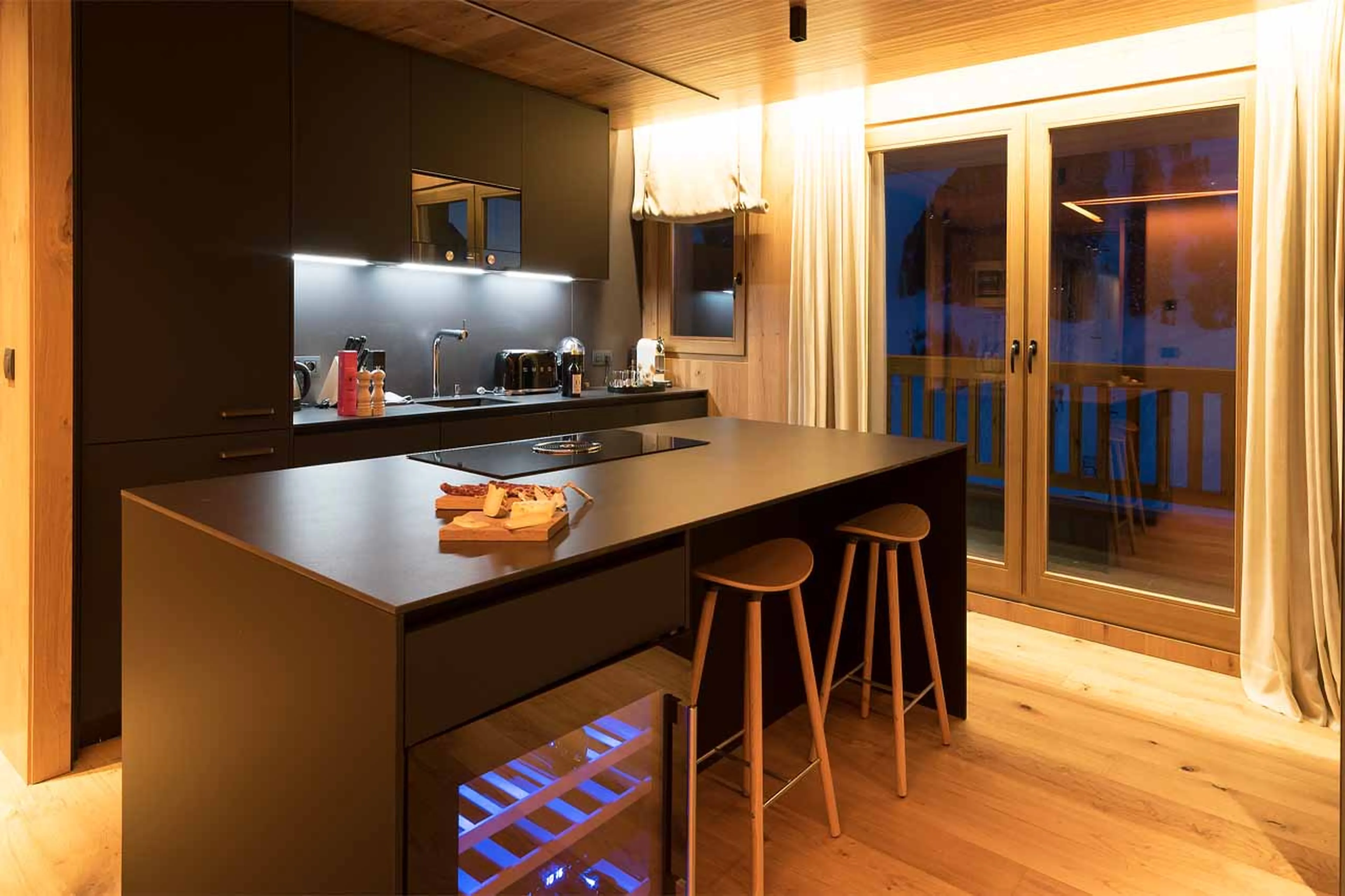 Kitchen at  Hermitage Mountain Residence 250 in Soleu