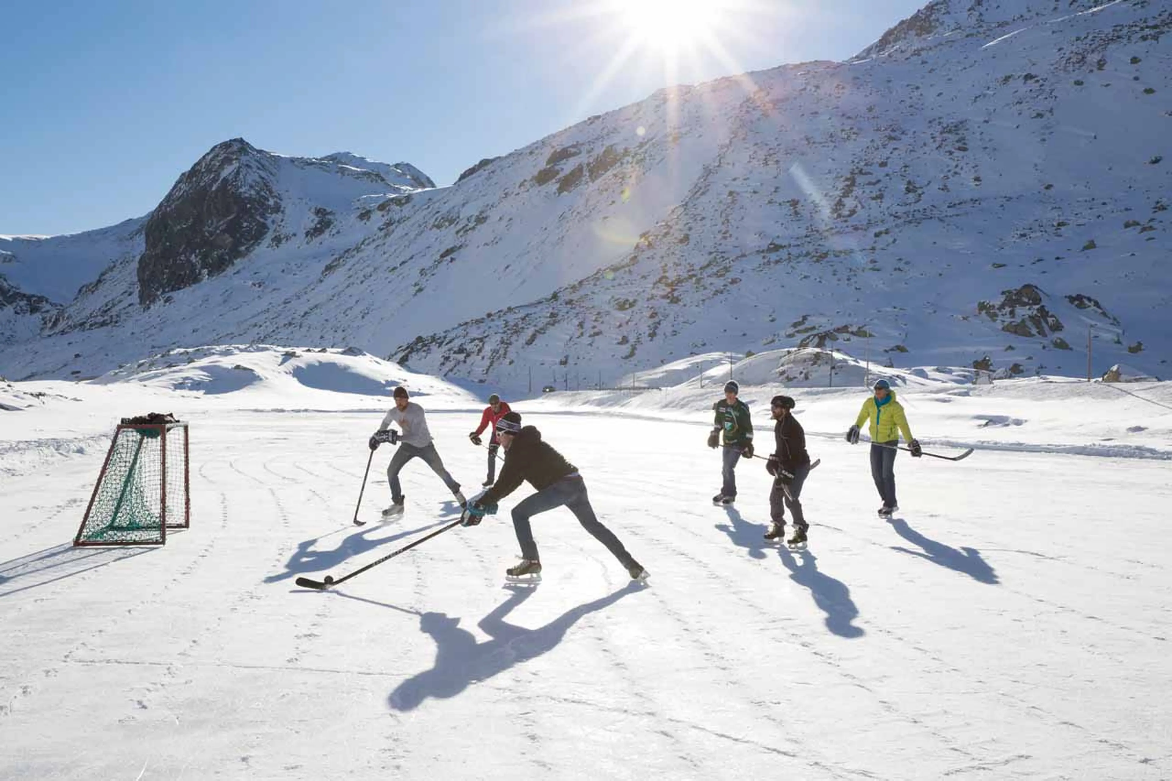 Ice hockey in Davos