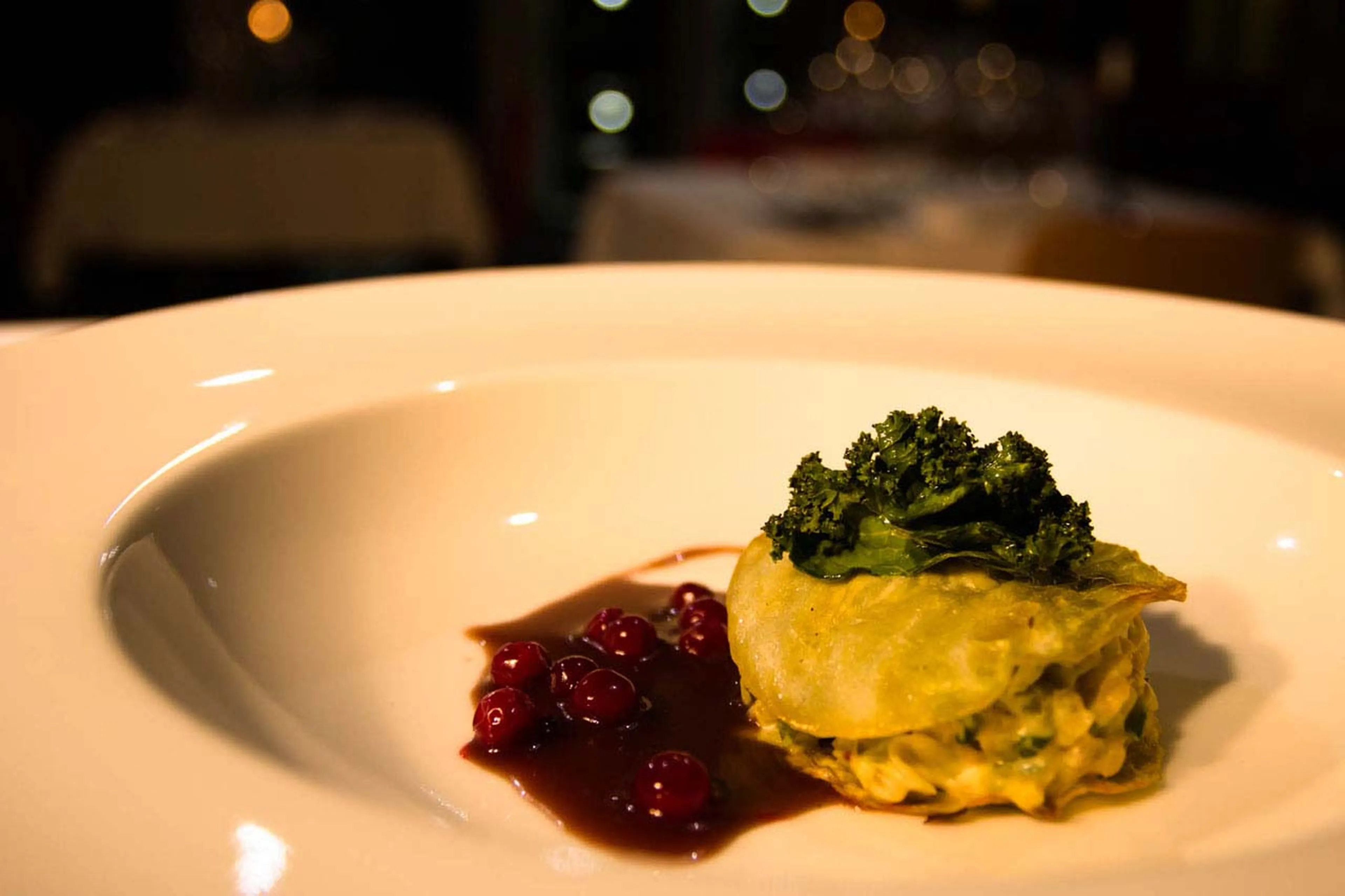 Cuisine at Javri Lodge in Finland