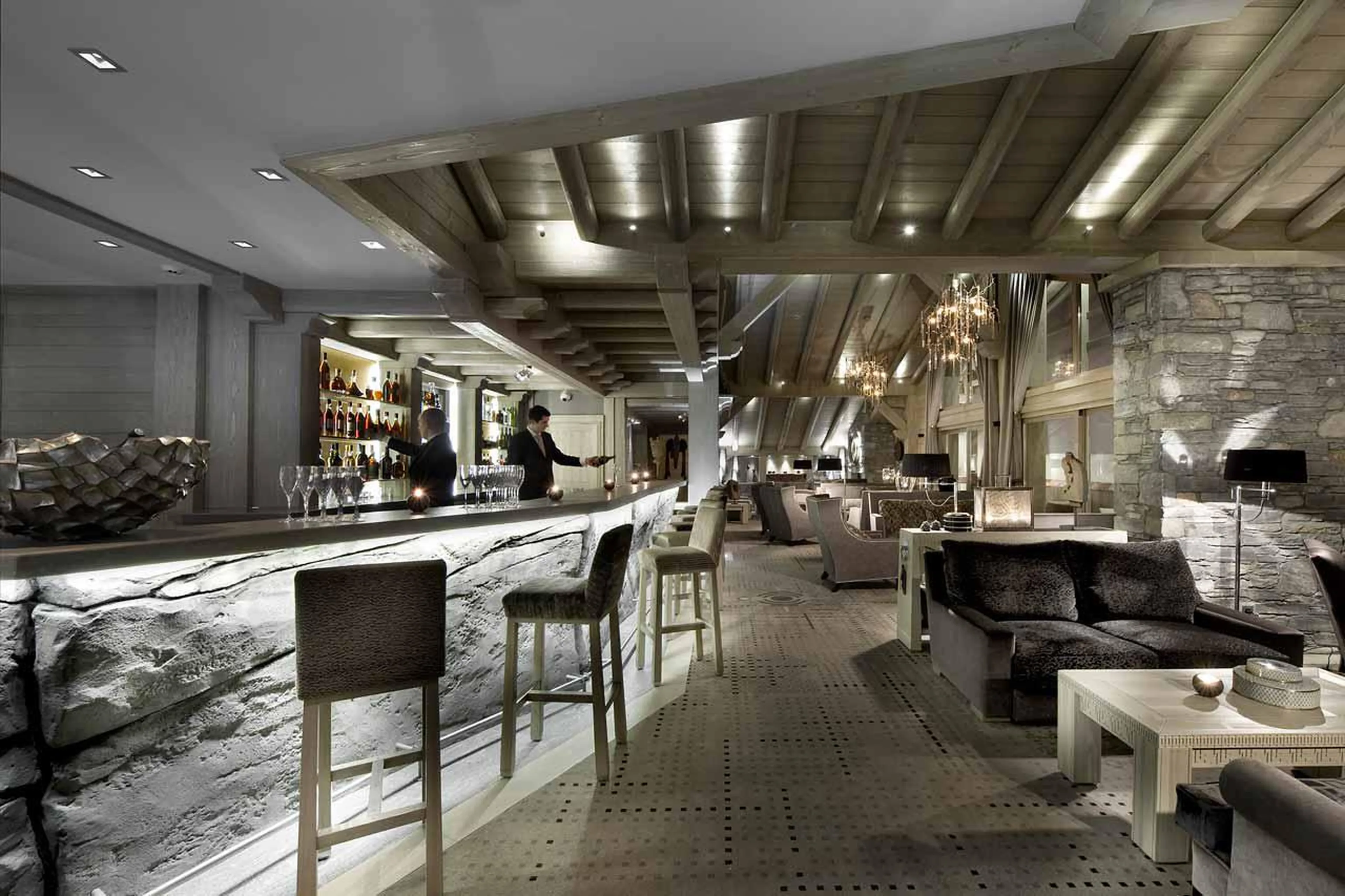 Le 8611 Bar in K2 Palace in Courchevel 1850