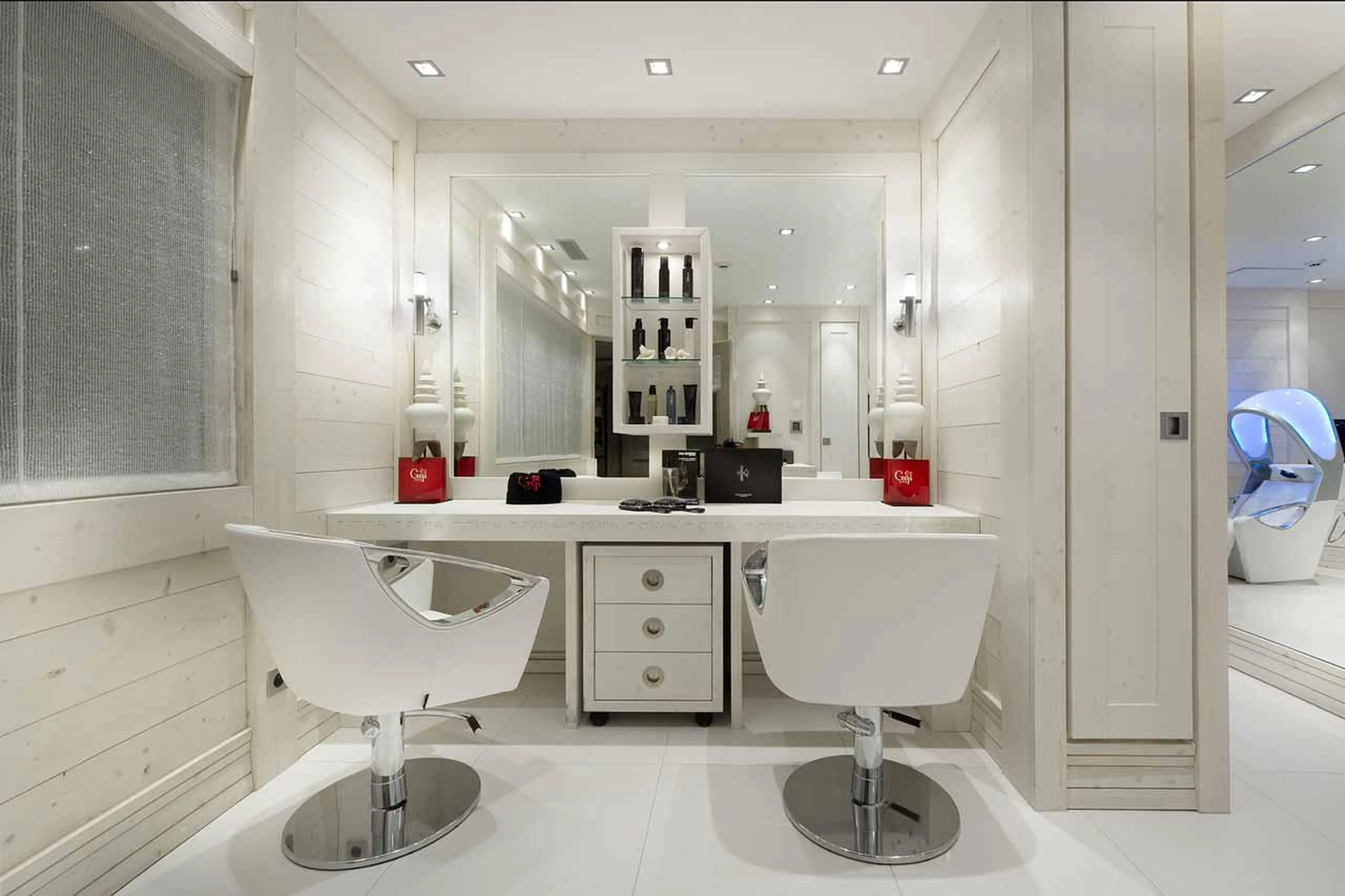 Hair salon at K2 Palace in Courchevel 1850