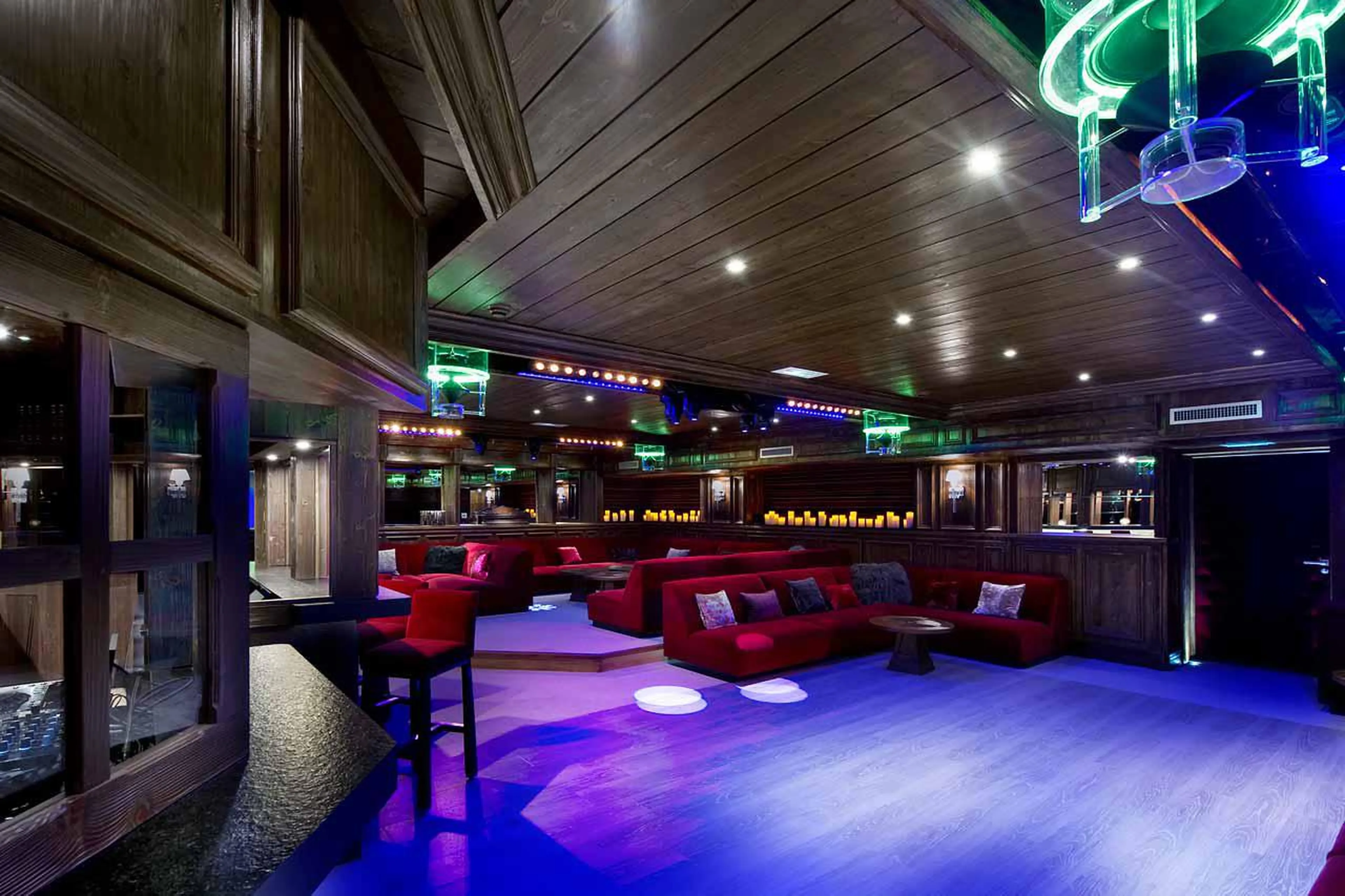 K'Baret nightclub at K2 Palace in Courchevel 1850