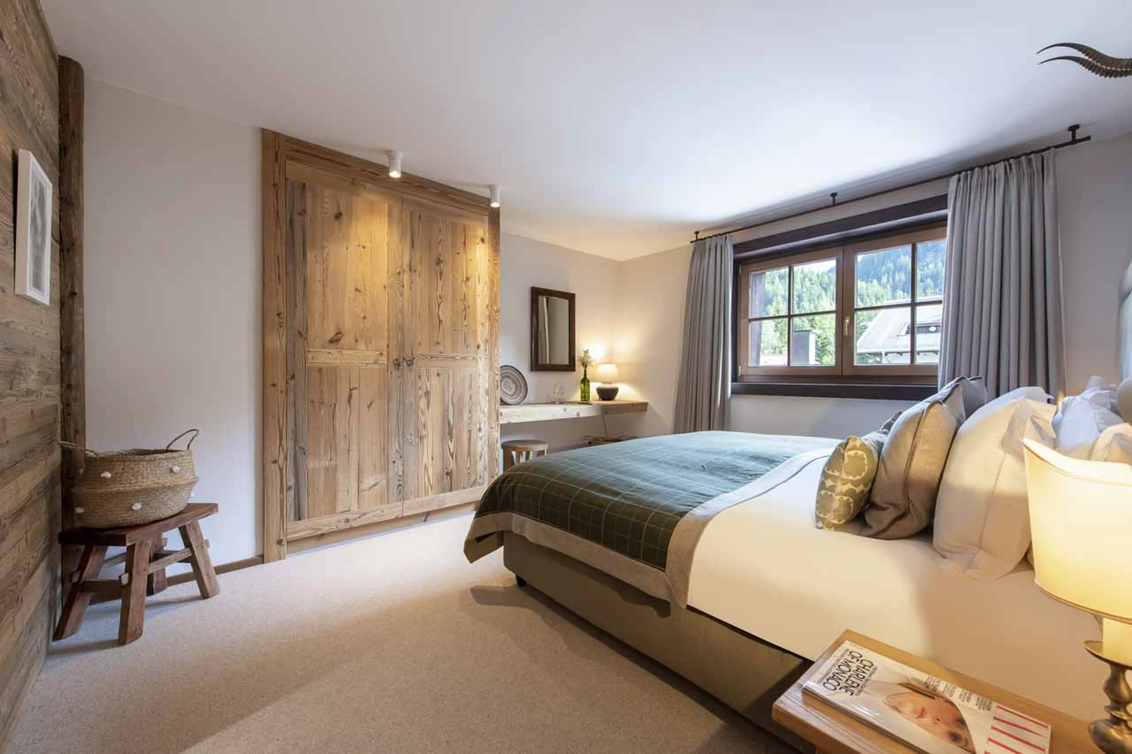 Bedroom five at Kikombe Lodge in St Anton