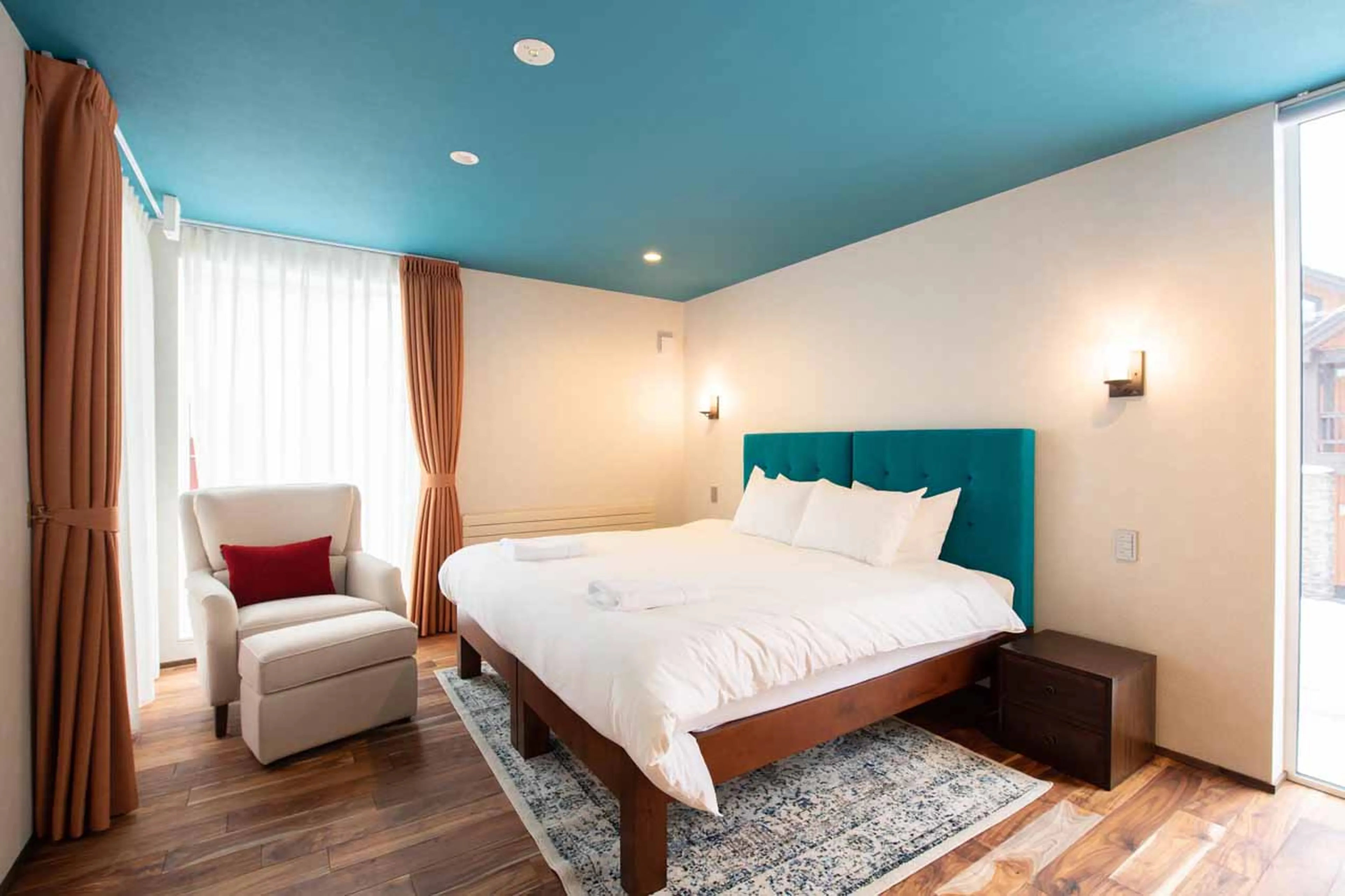 Bedroom three at Kitsune House in Niseko