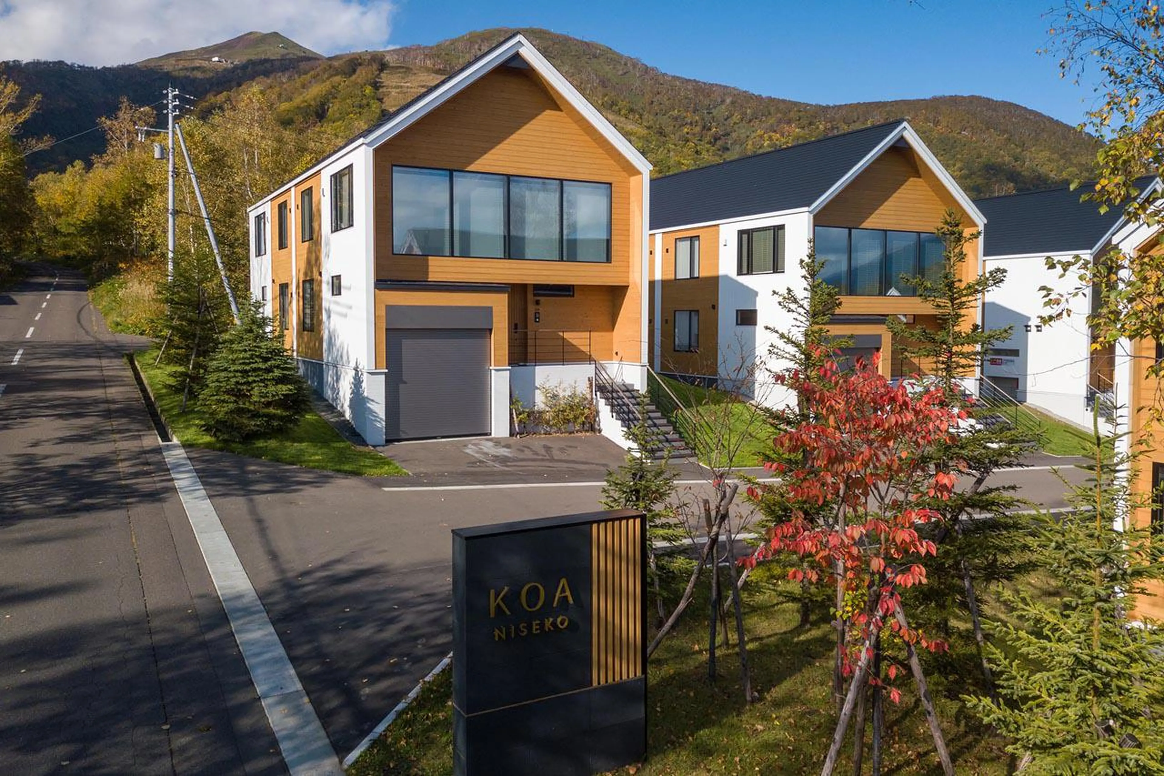 Exterior of Koa Townhouse in Niseko