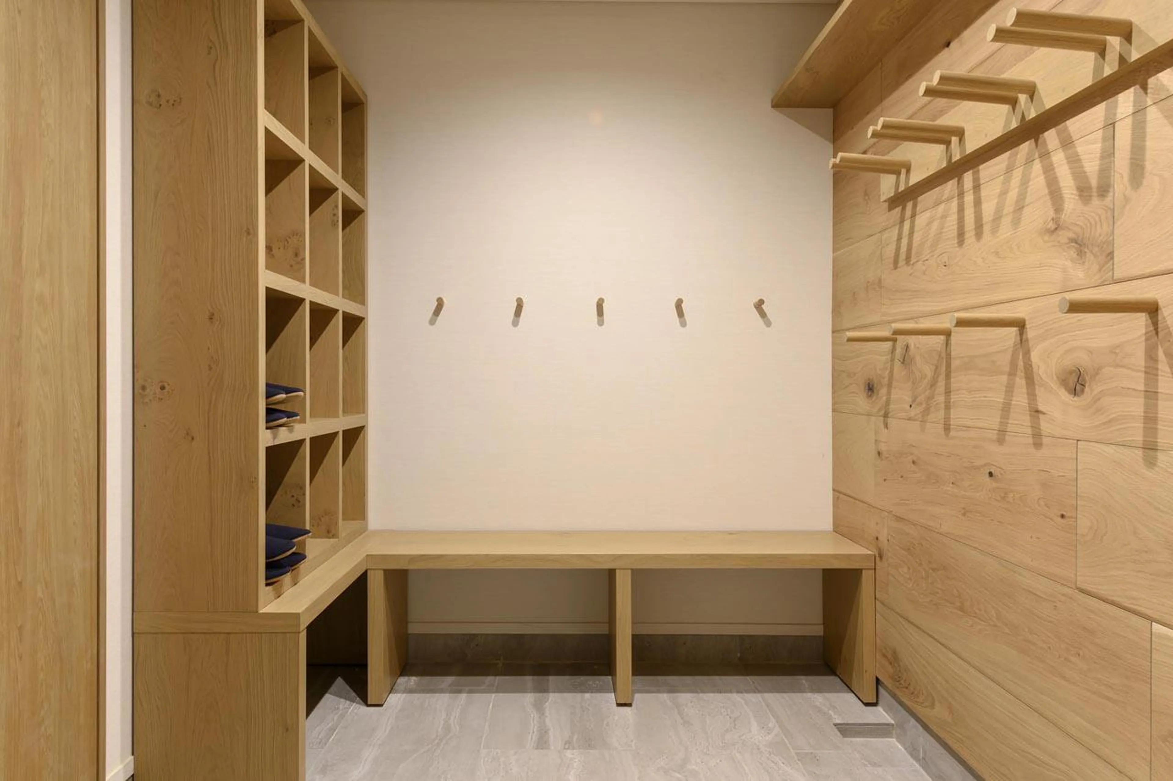 Ski room at Koa Villa in Niseko