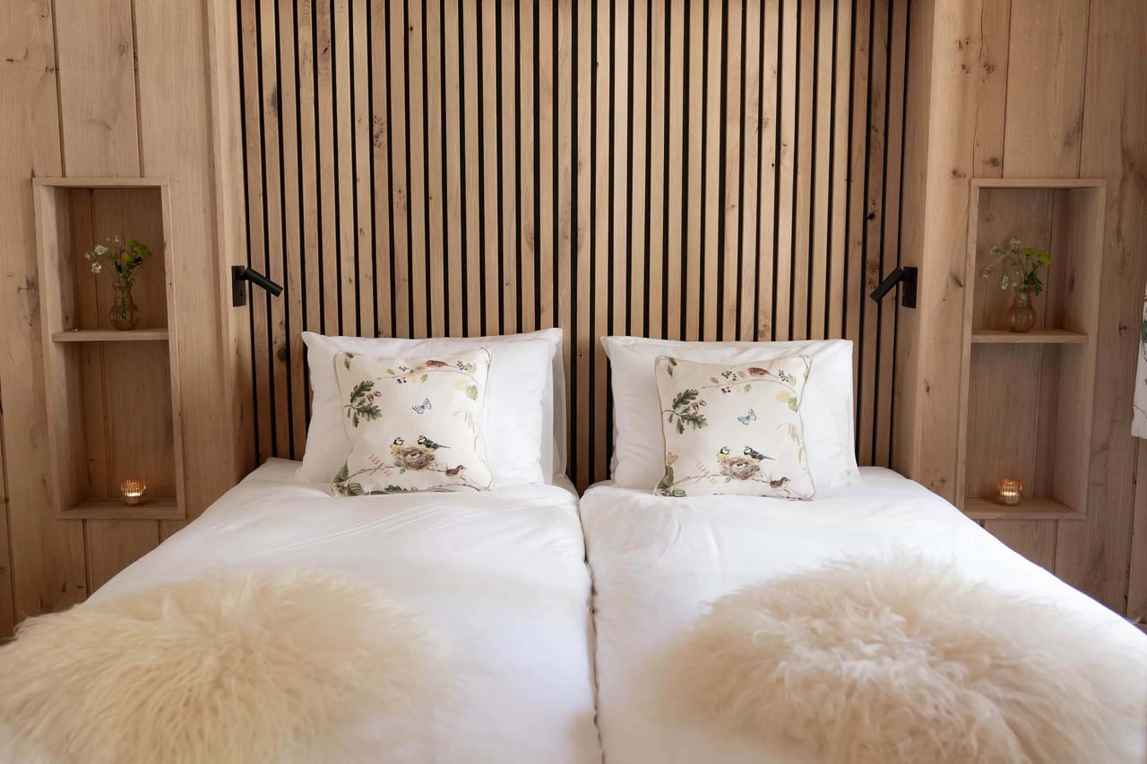 Double bedroom in La Bergerie, Chamonix