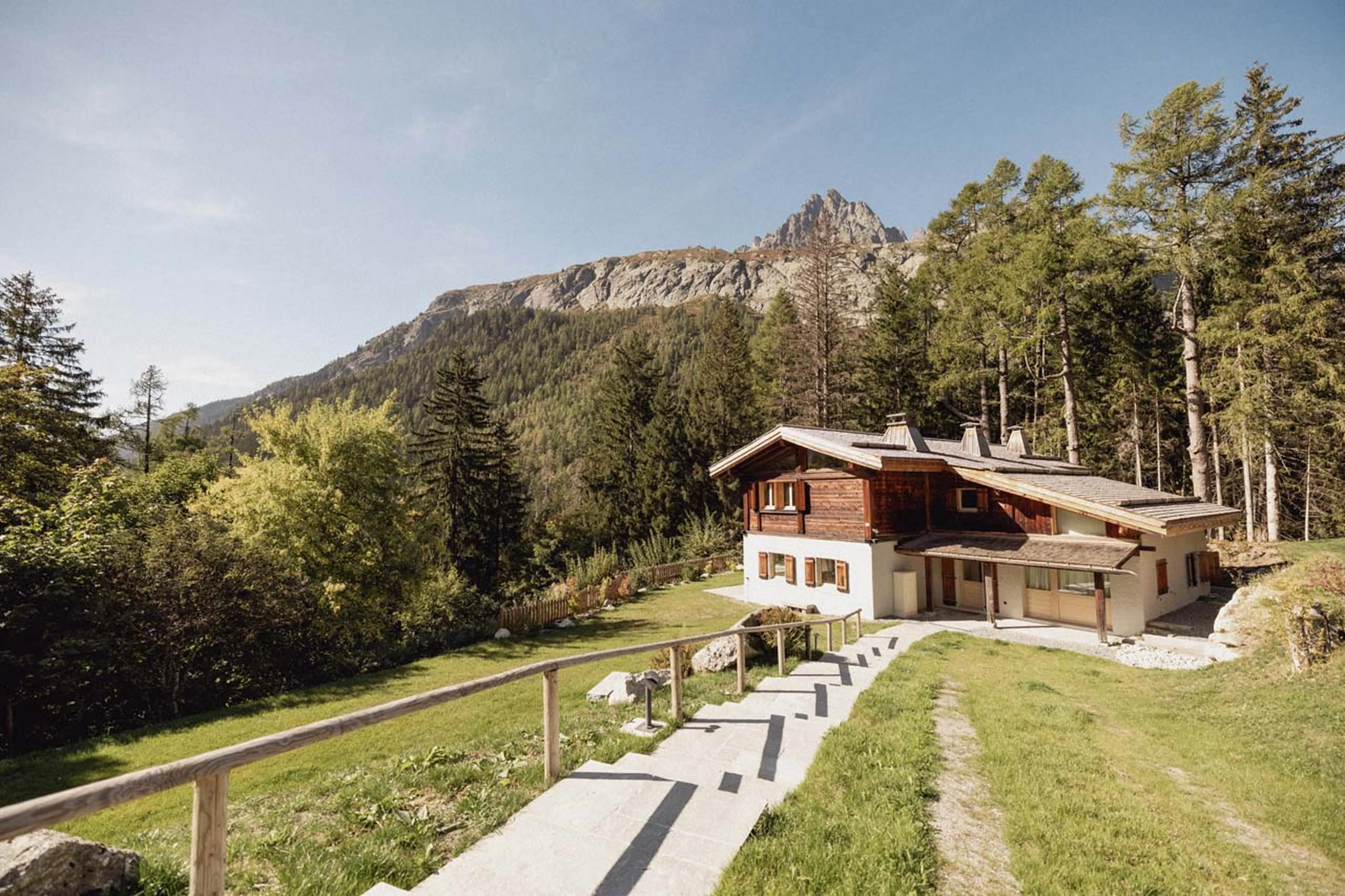 Exterior of La Bergerie, Chamonix