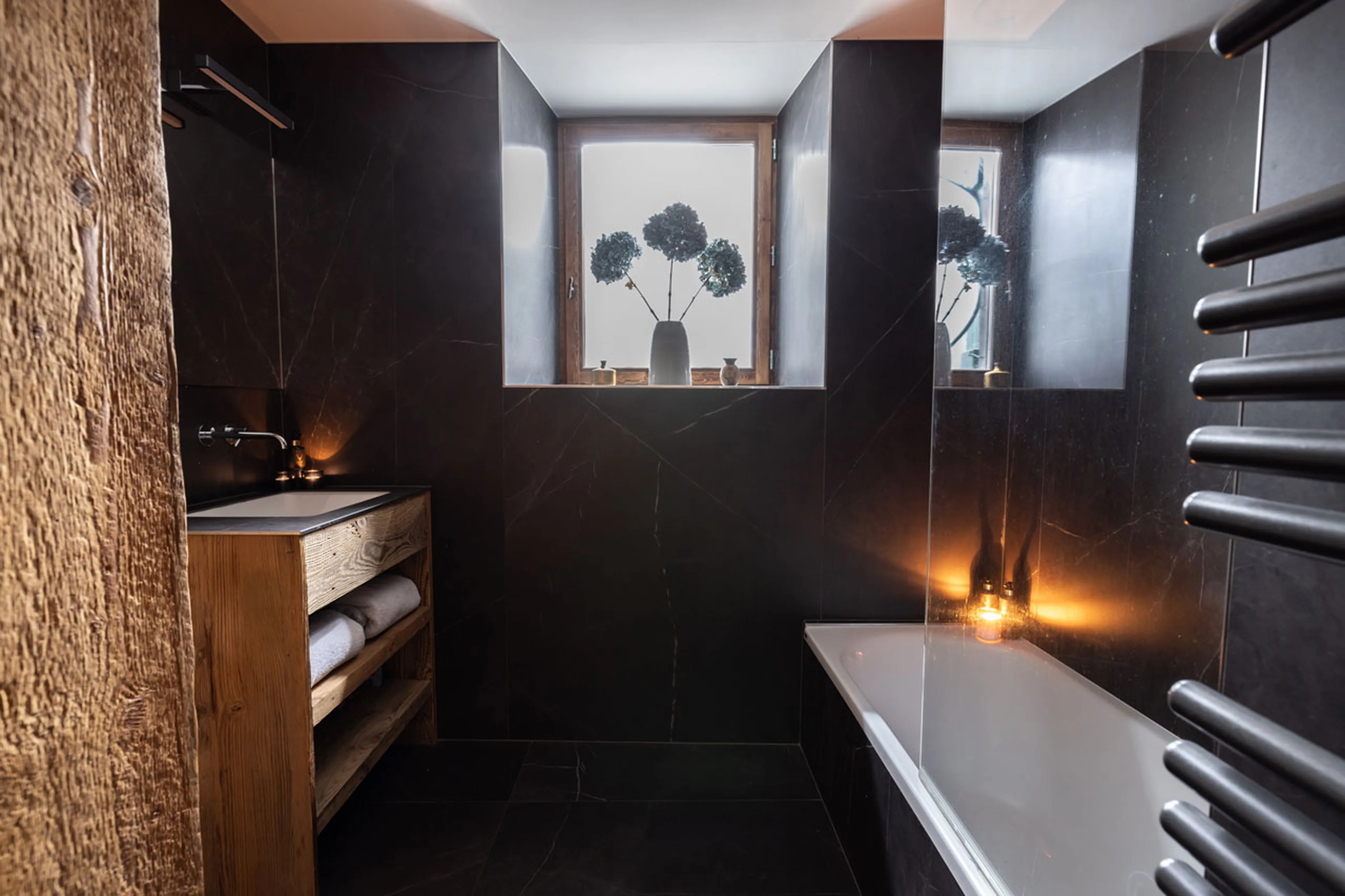 Bathroom in La Ferme des Frasserands, Chamonix