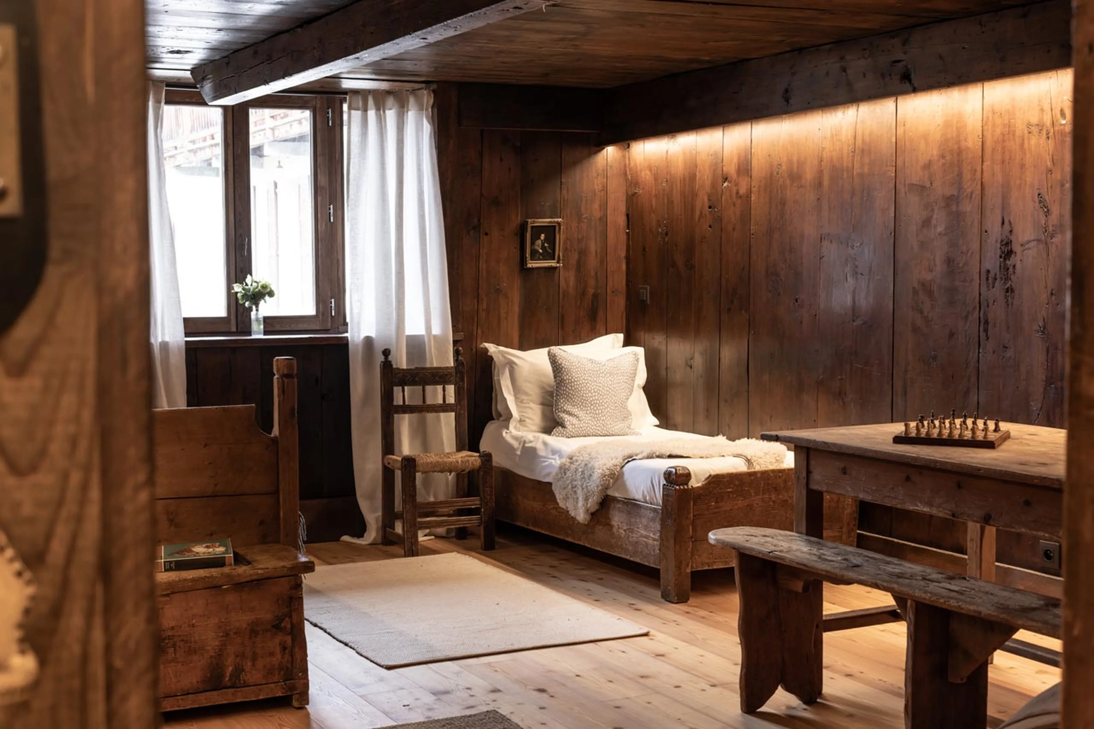 Single bed in La Ferme des Frasserands, Chamonix