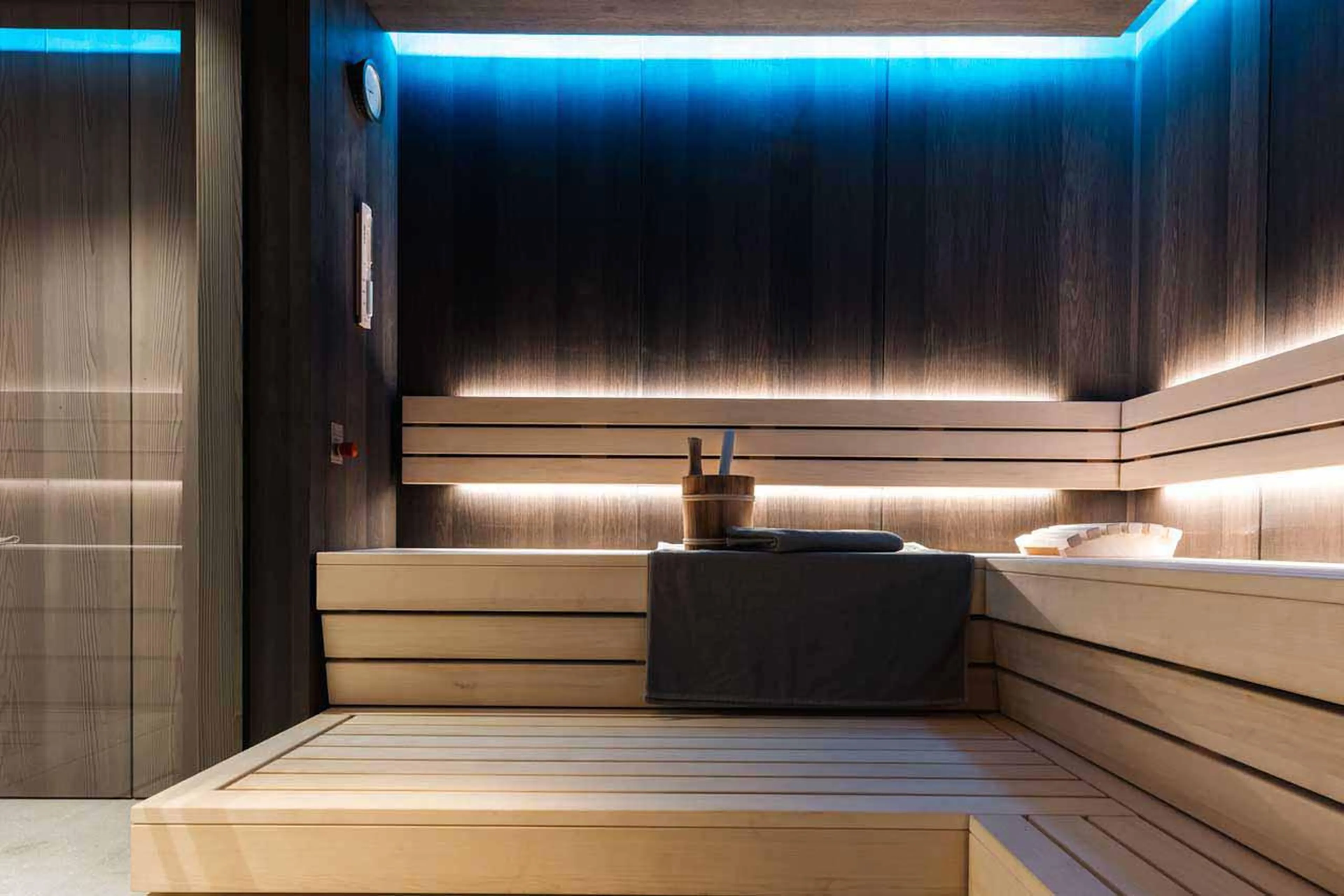 Sauna in Le Chalet, Lech