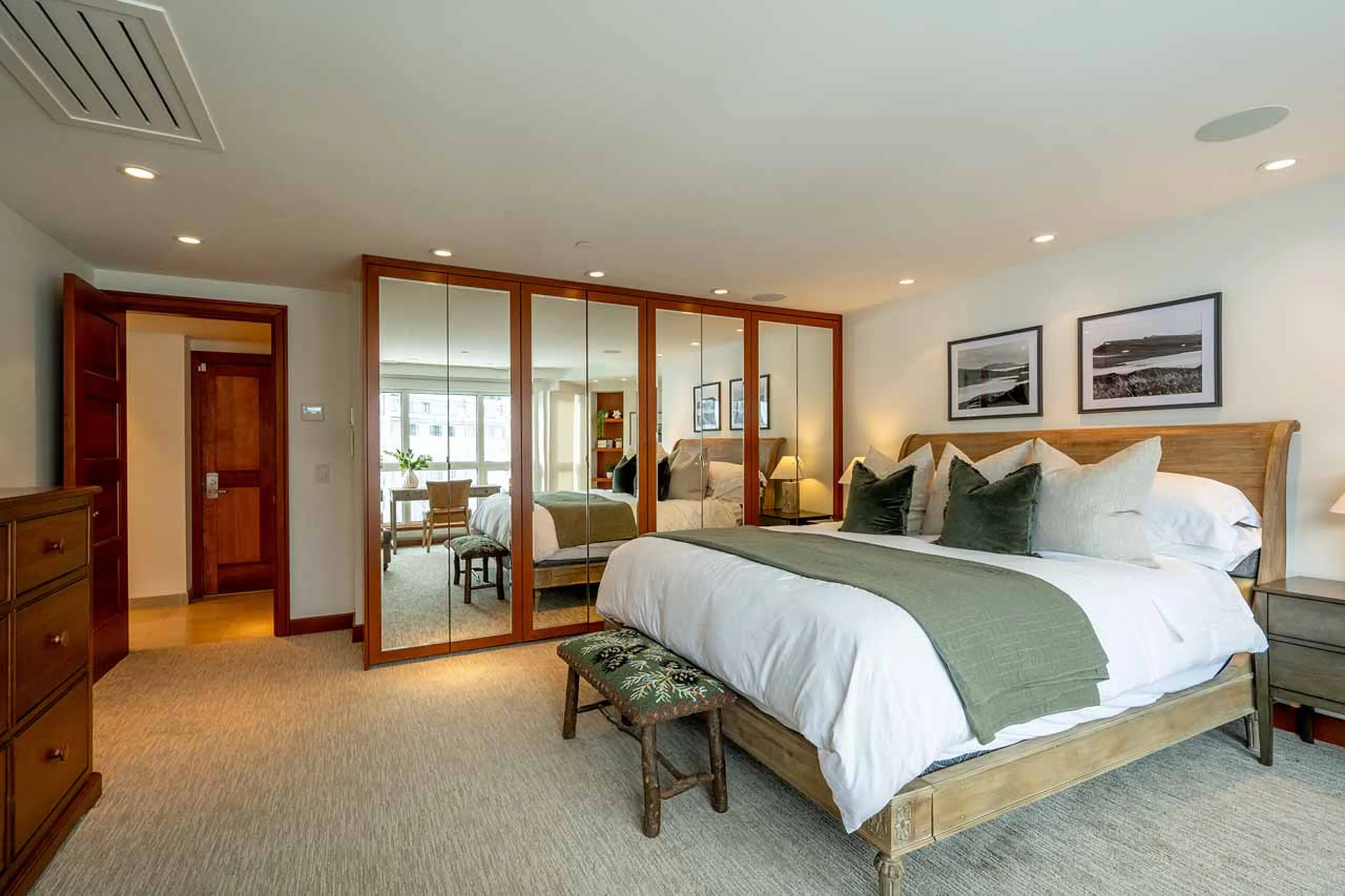 Bedroom 1 bed at Le Chamois Penthouse in Whistler