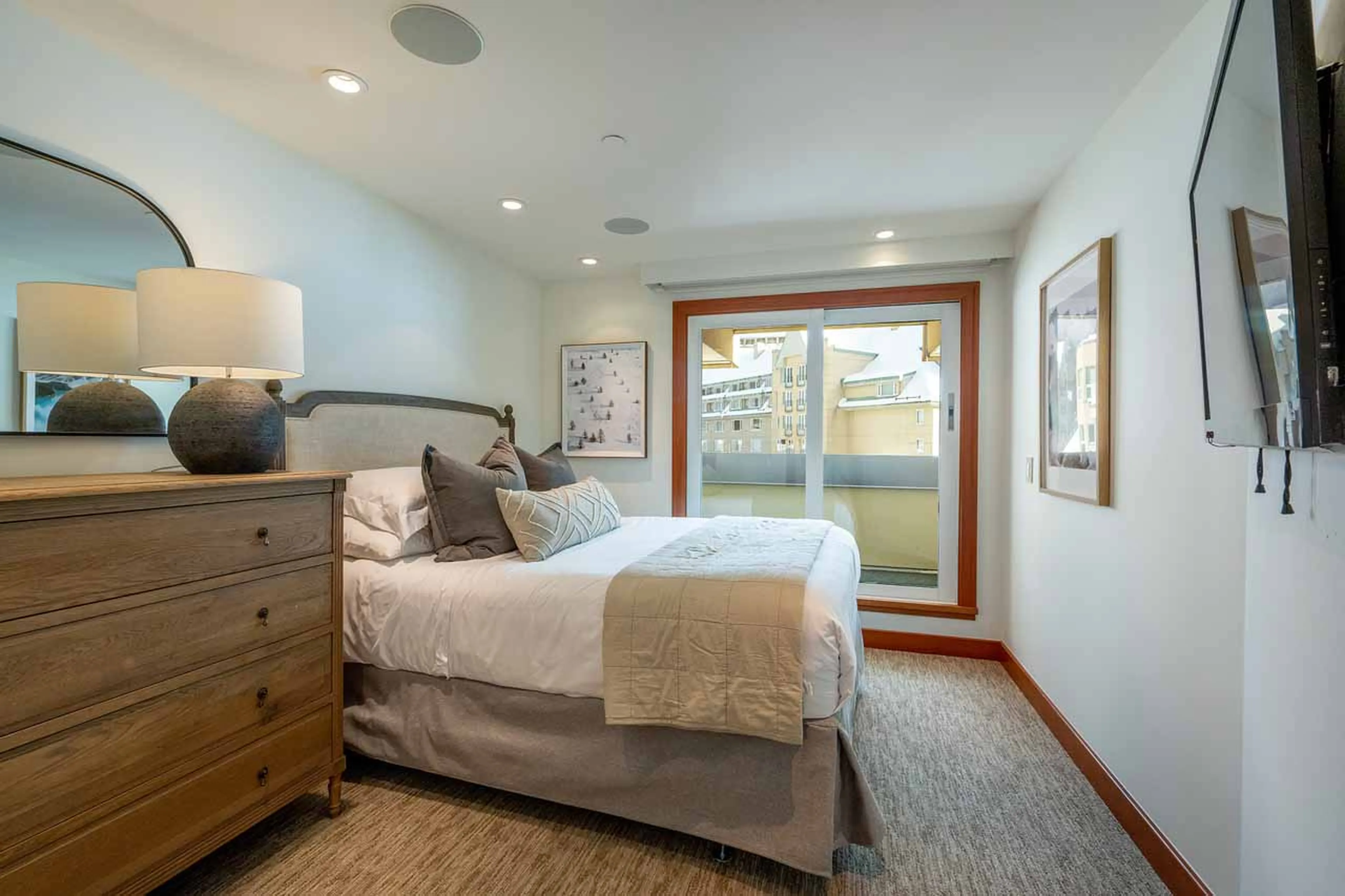 Bedroom 2 at Le Chamois Penthouse in Whistler