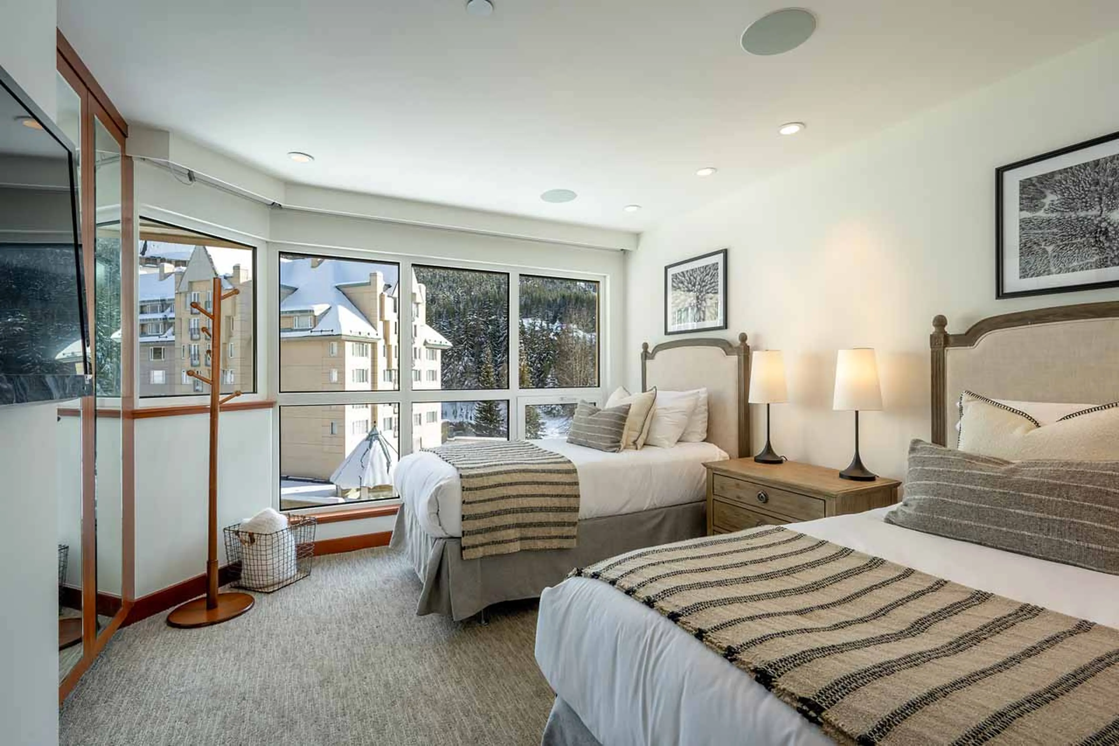 Bedroom 3 at Le Chamois Penthouse in Whistler