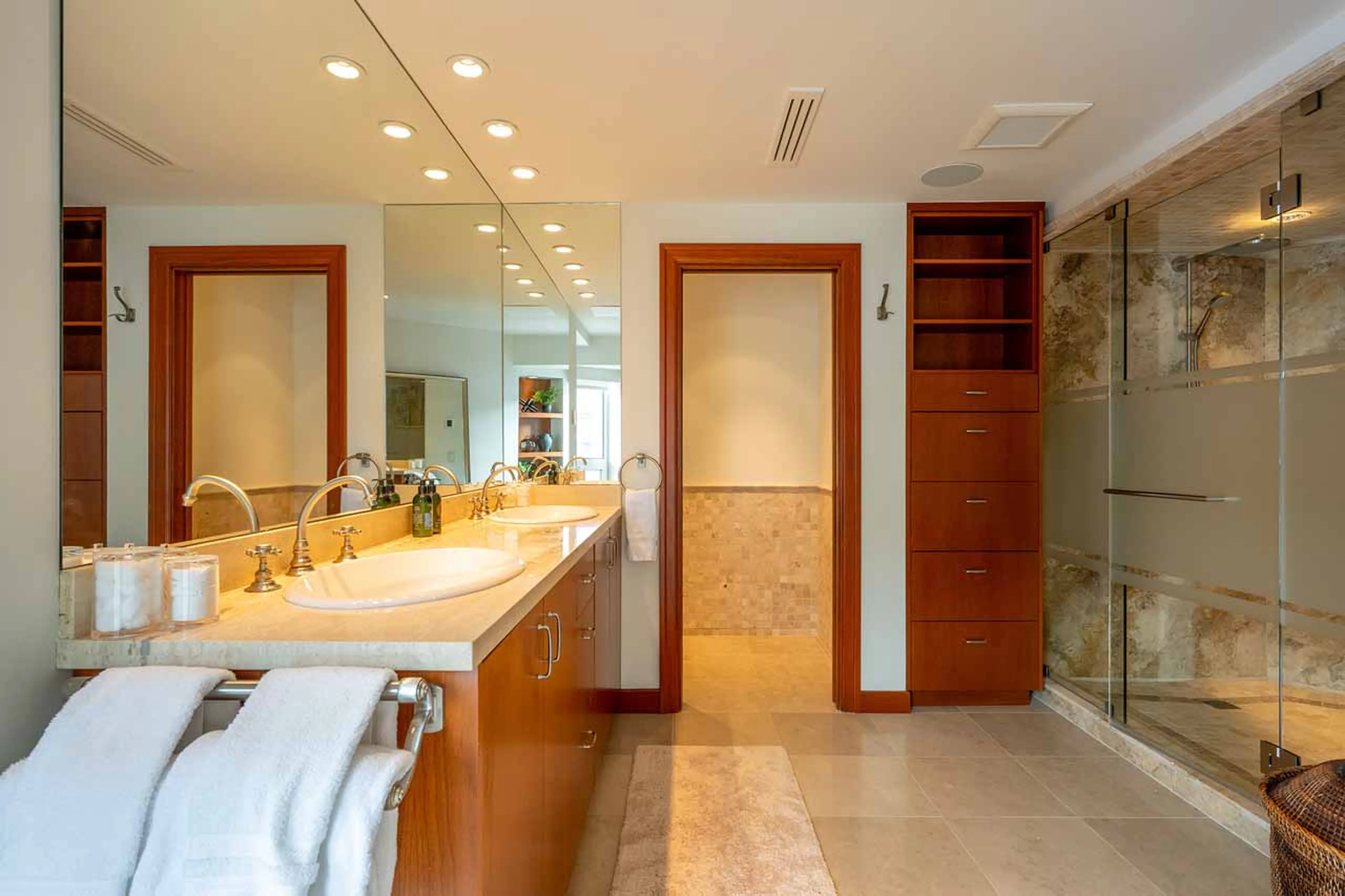 Bedroom 4 en-suite at Le Chamois Penthouse in Whistler