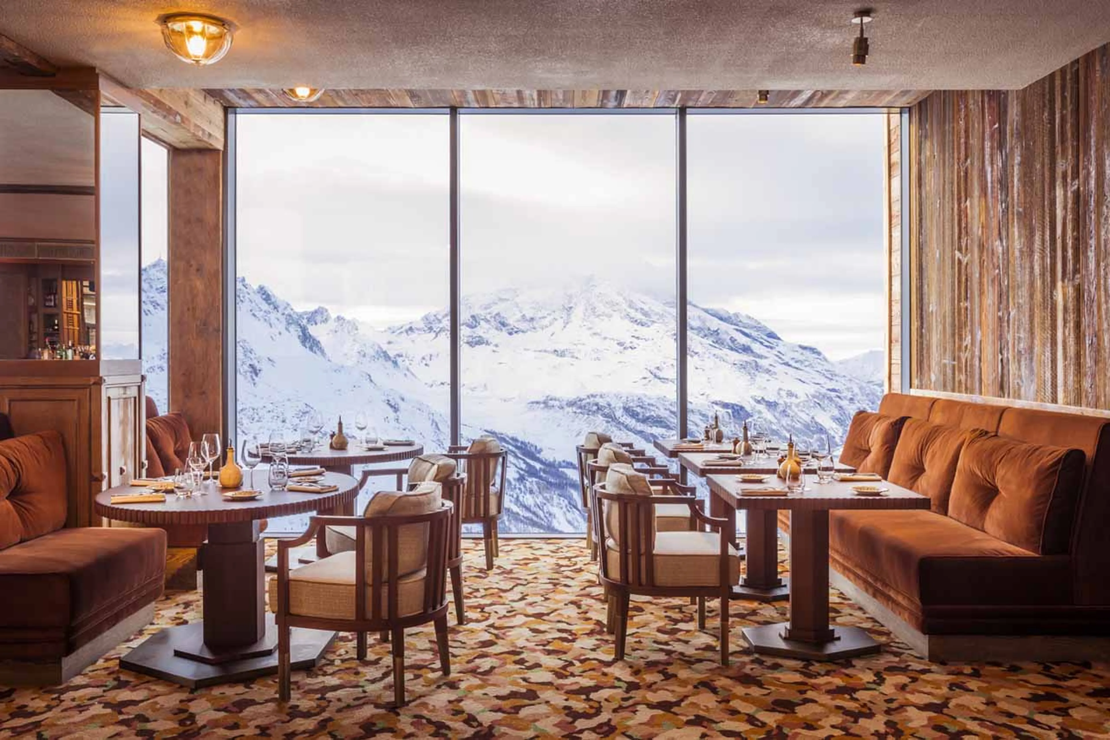 Gigi restaurant with view at Apartment Charvet in Val d'Isere