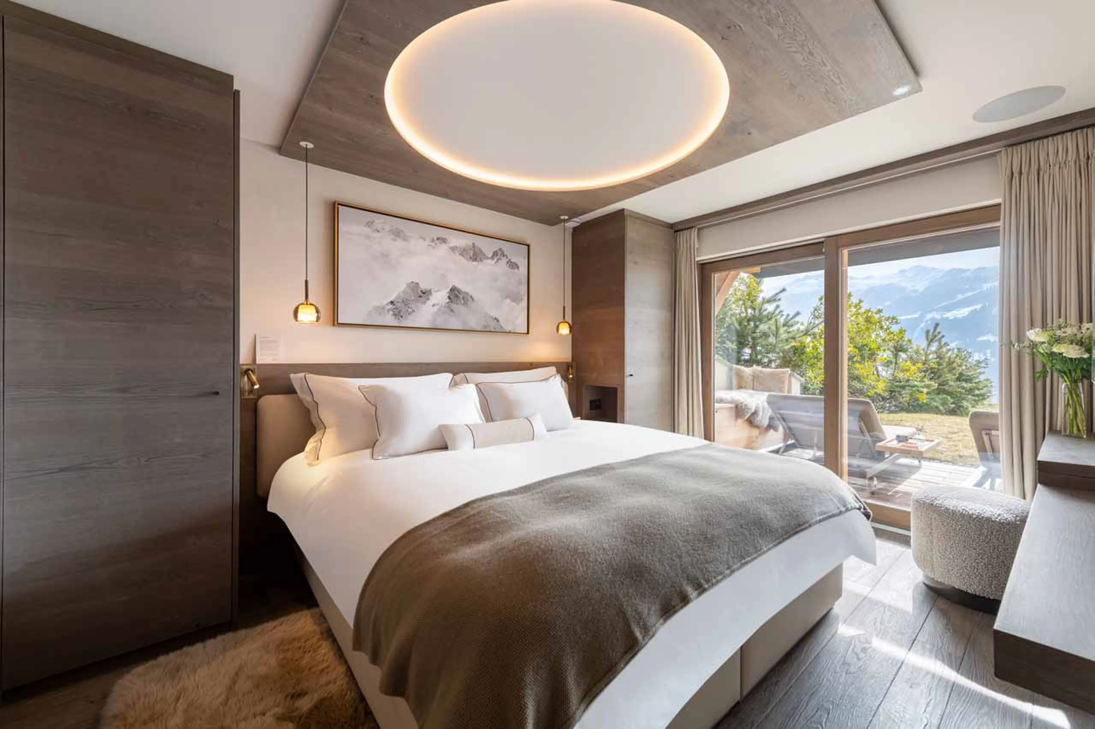 Bedroom 3 at Le Verbier View 01 in Verbier