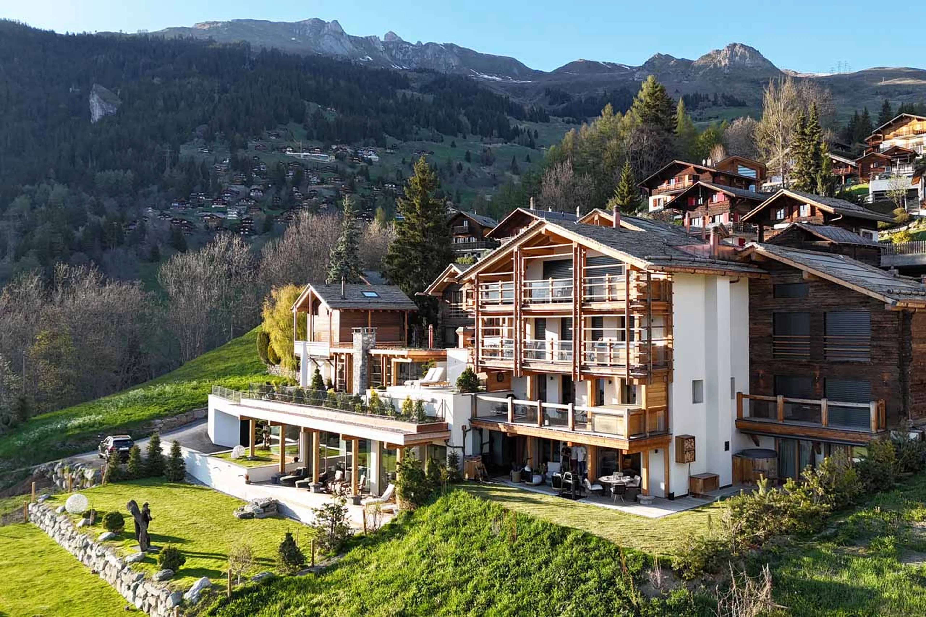 Exterior at Le Verbier View 01 in Verbier