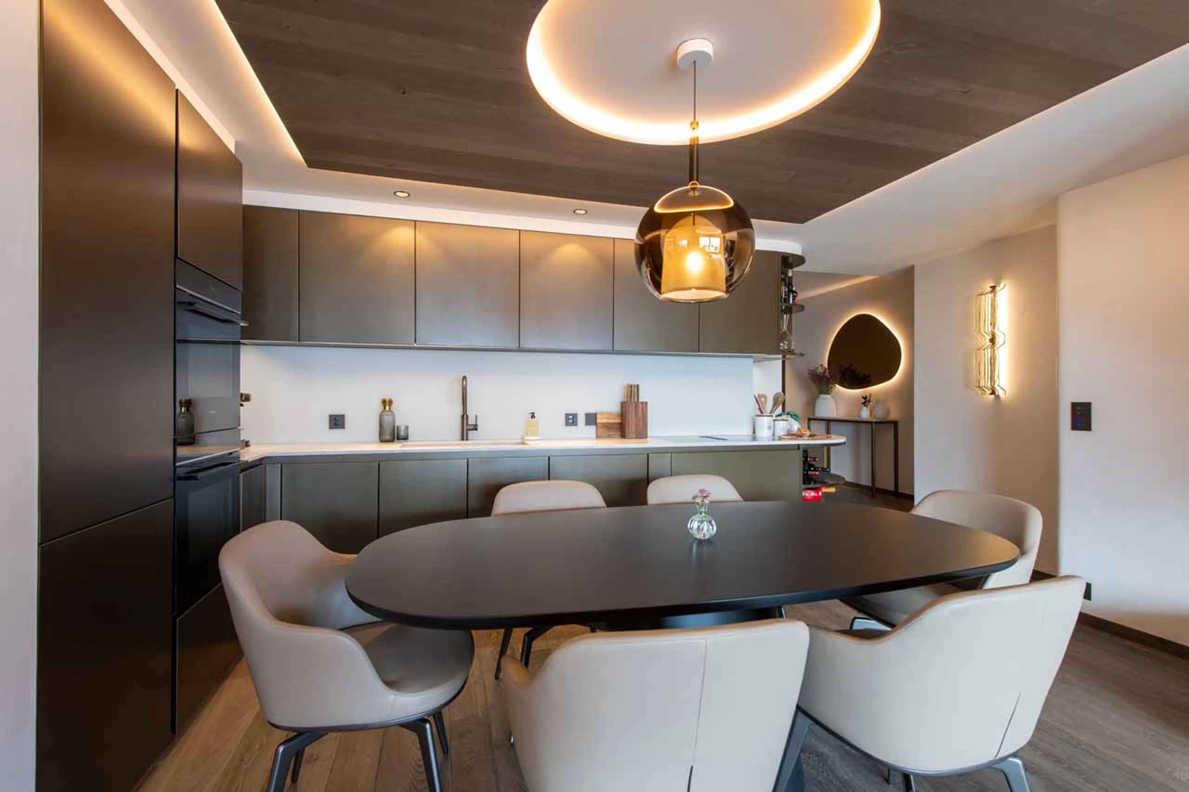 Kitchen at Le Verbier View 01 in Verbier