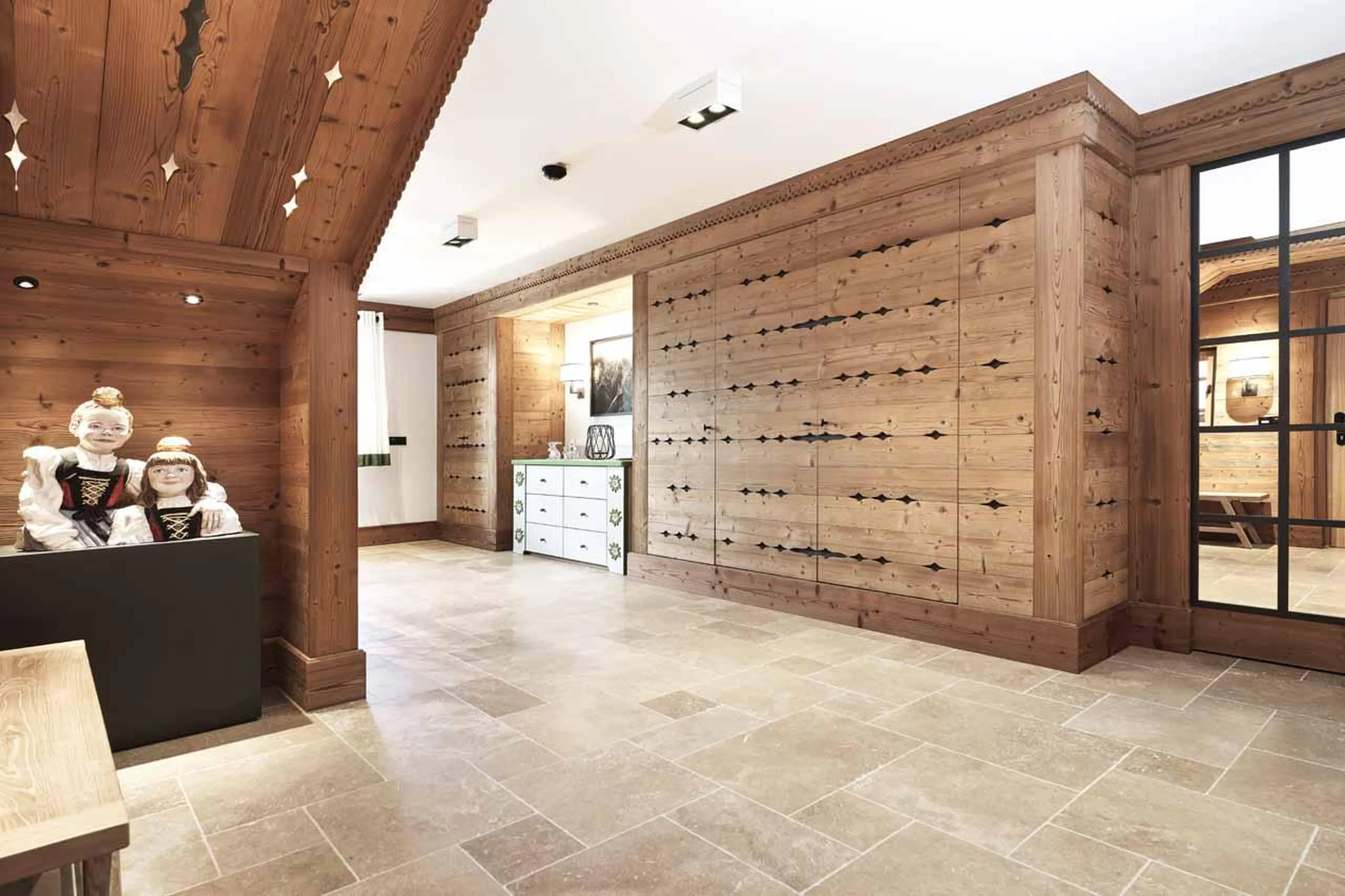 Entrance hall in Lech Lodge Loft, Lech