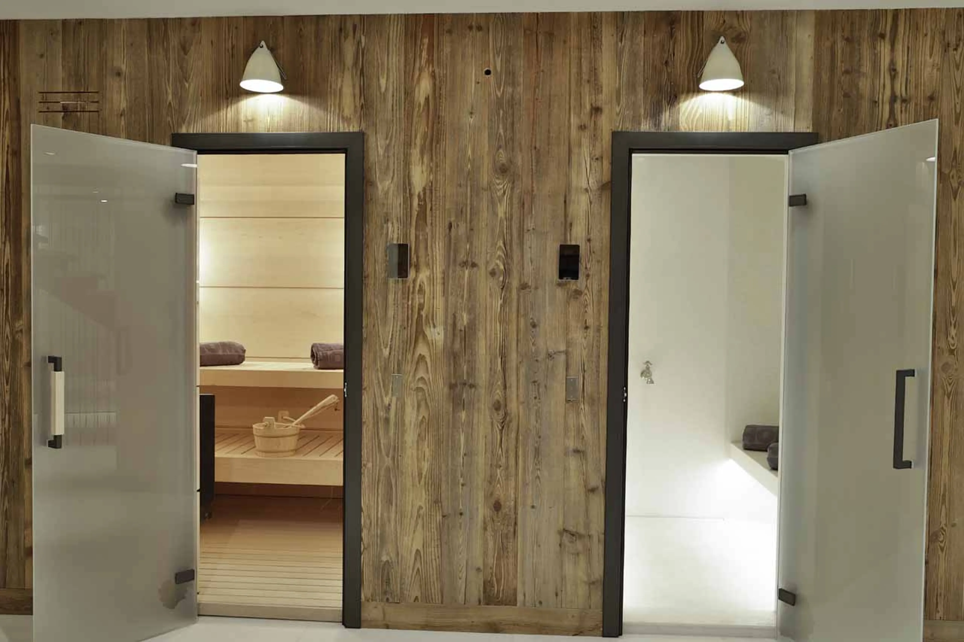 Hammam and sauna at La Fermes a la Leonthine in Megeve