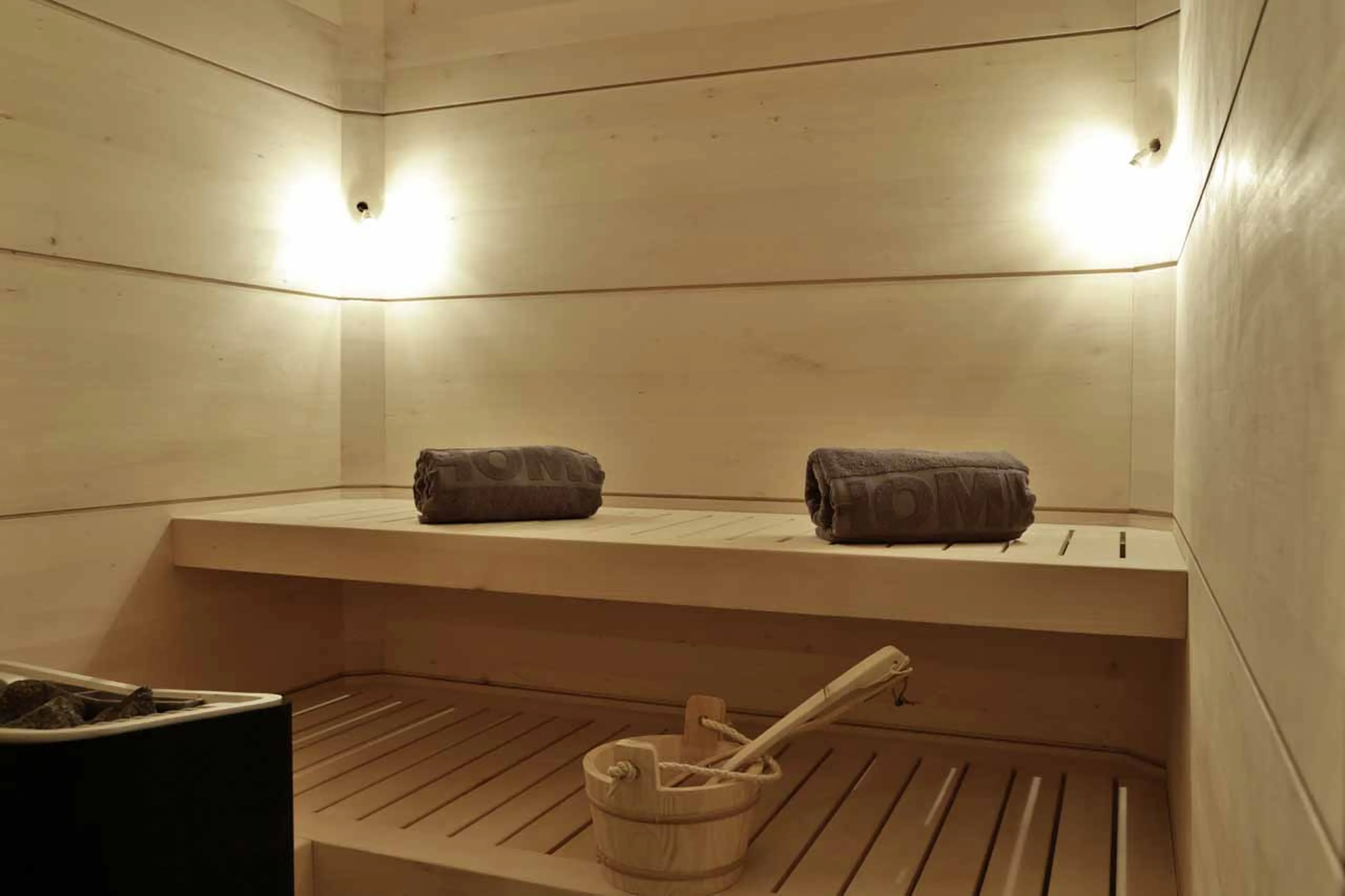 Sauna at La Fermes a la Leonthine in Megeve