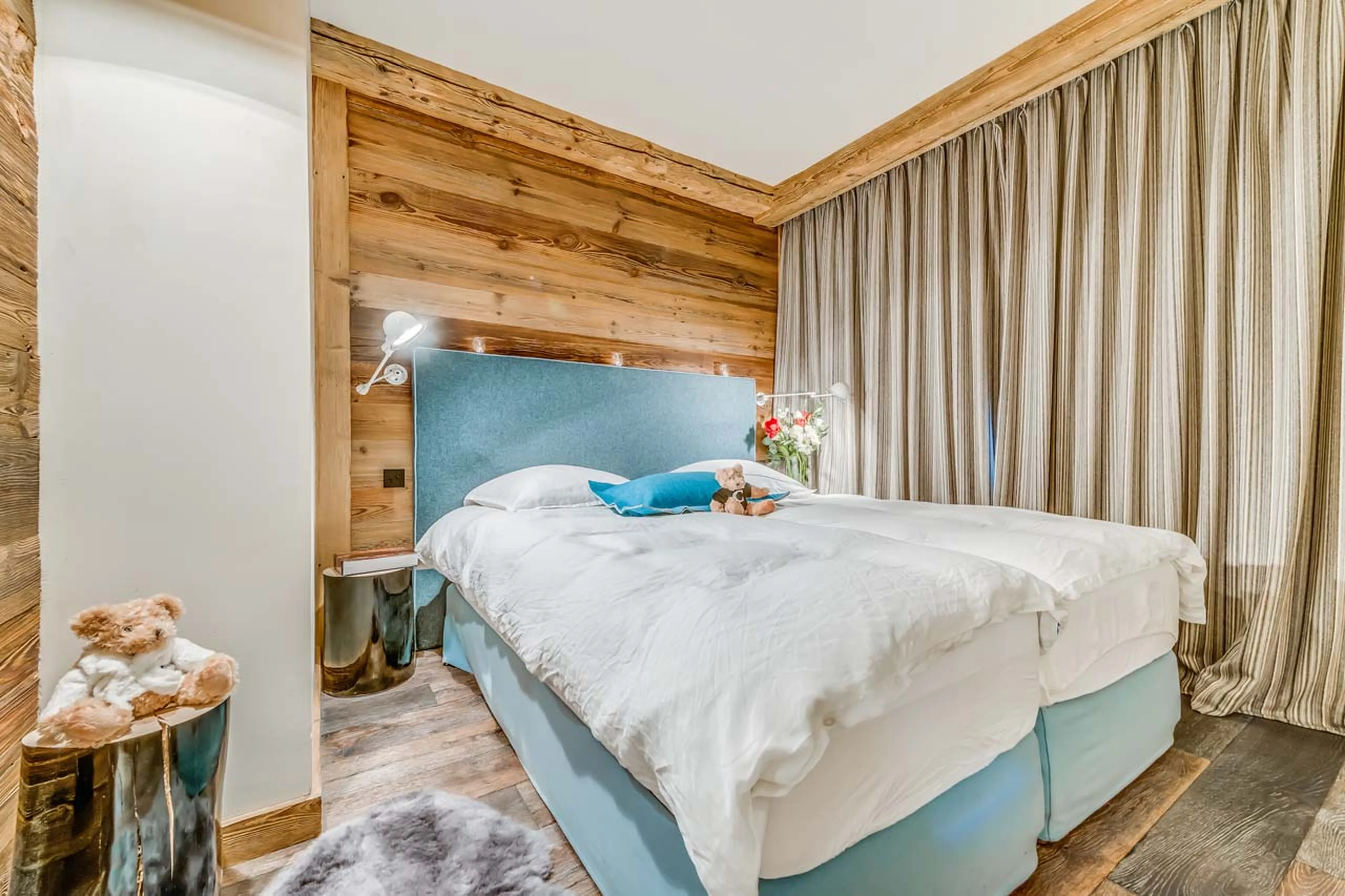 Bedroom three at Apartment Les Sorbiers in Val d'Isere