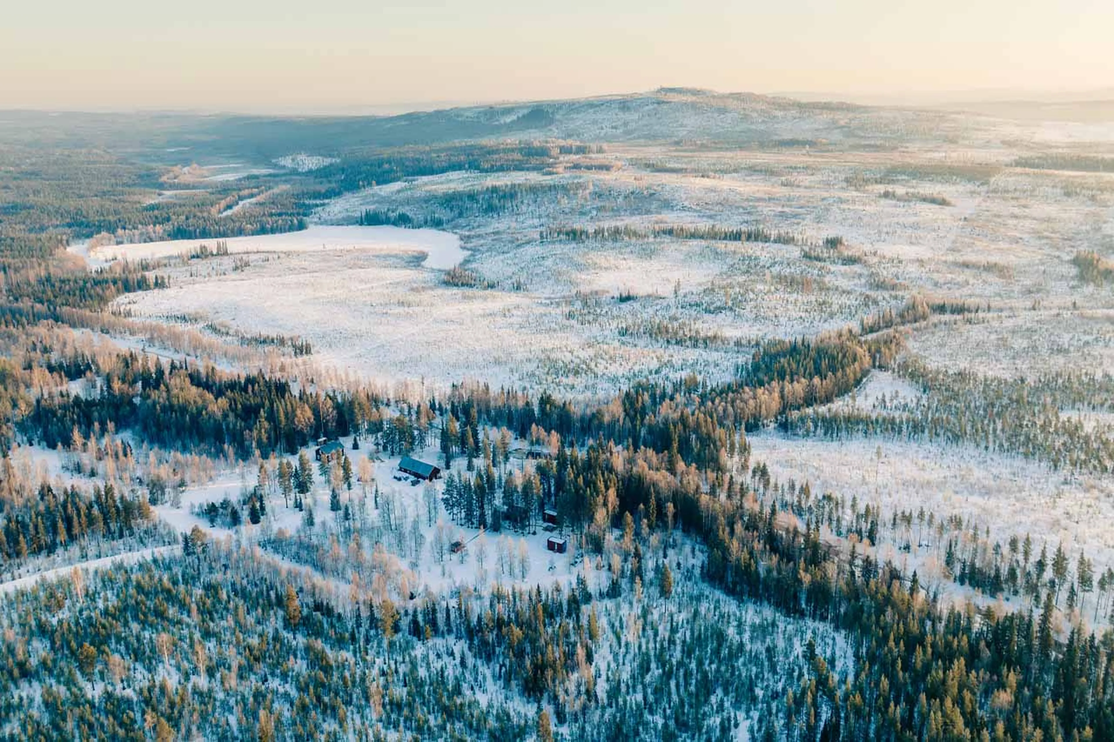 Loggers Lodge in Sweden