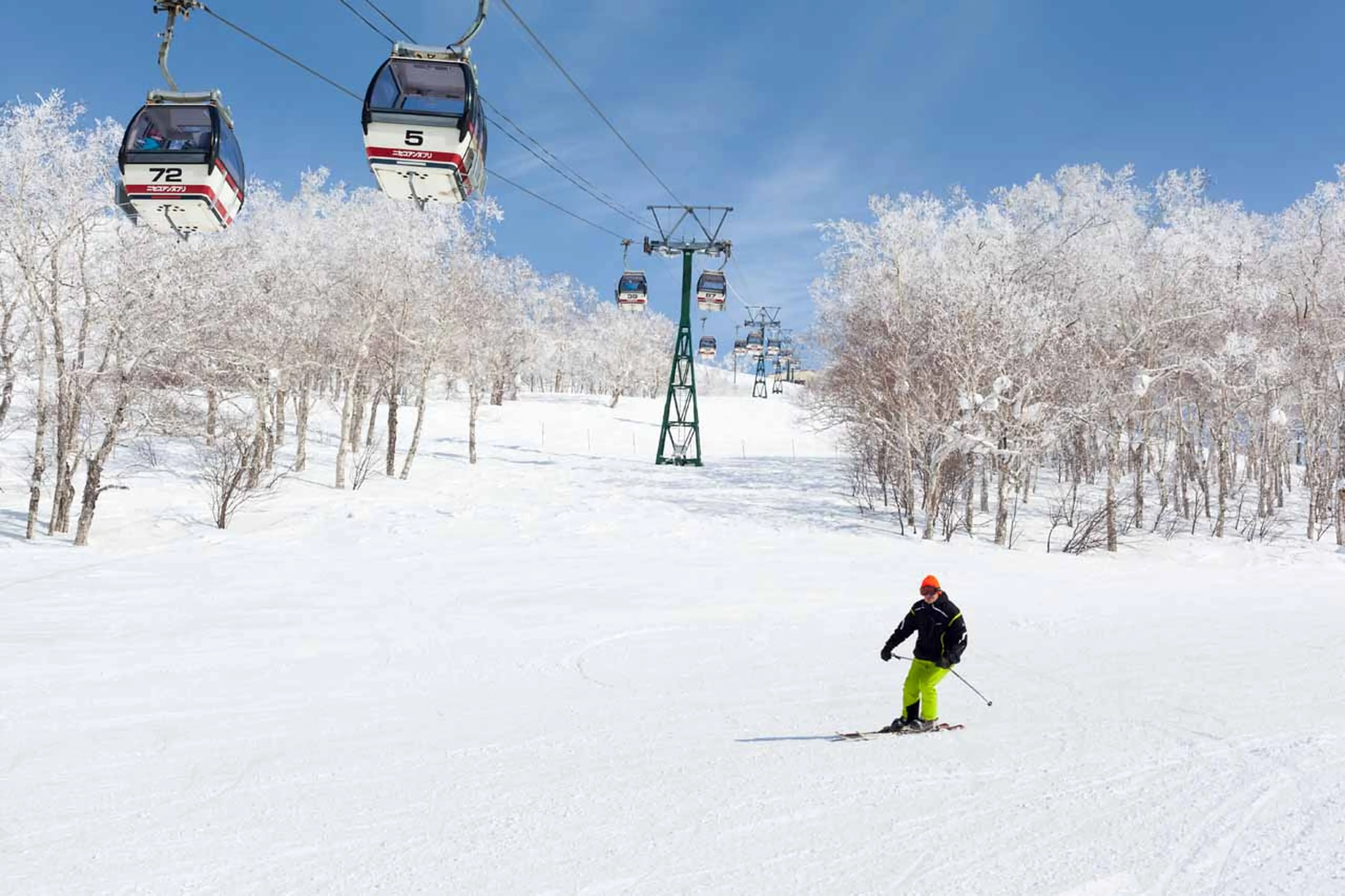 Skiing in Japan